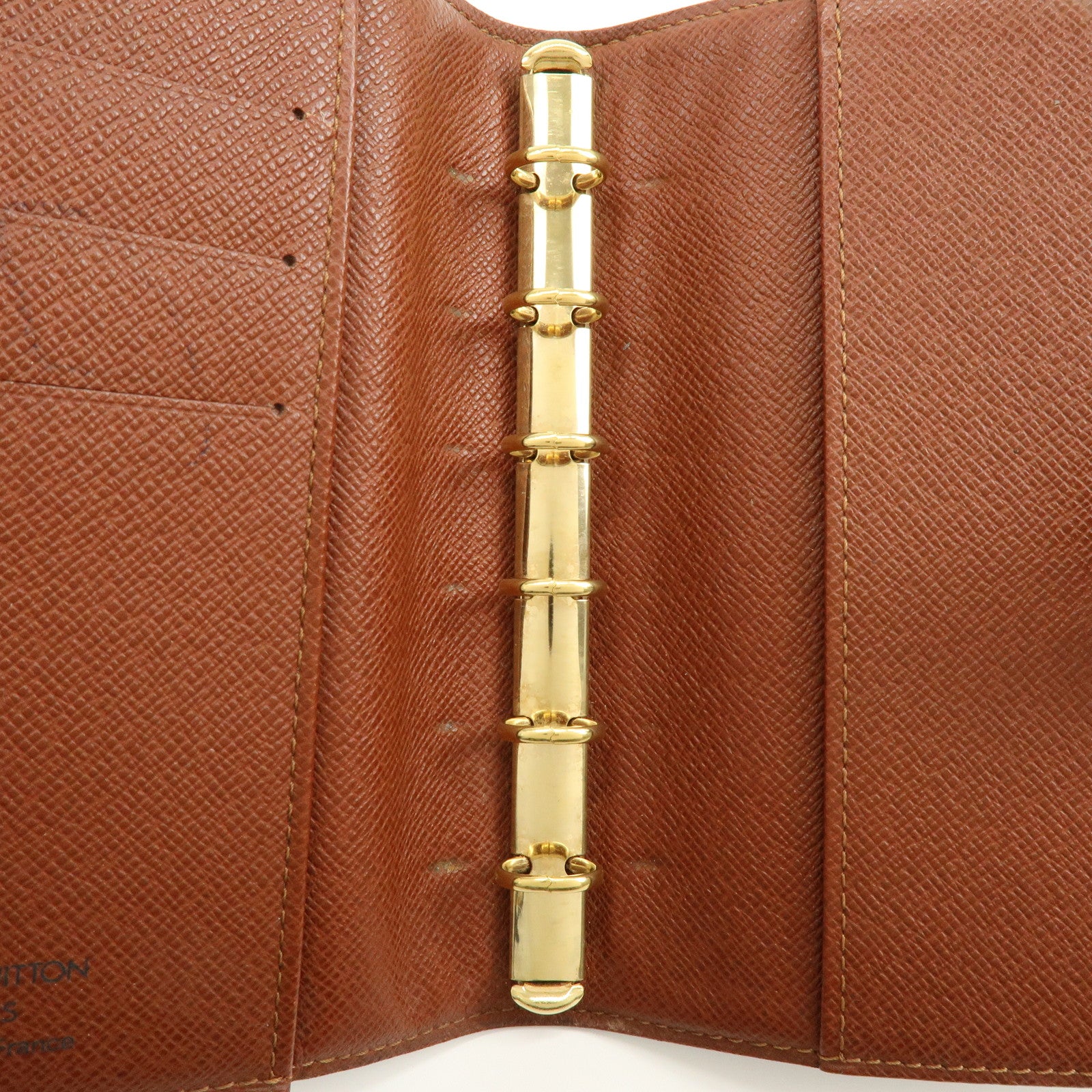 Louis Vuitton Monogram Agenda PM Planner Cover Brown R20005