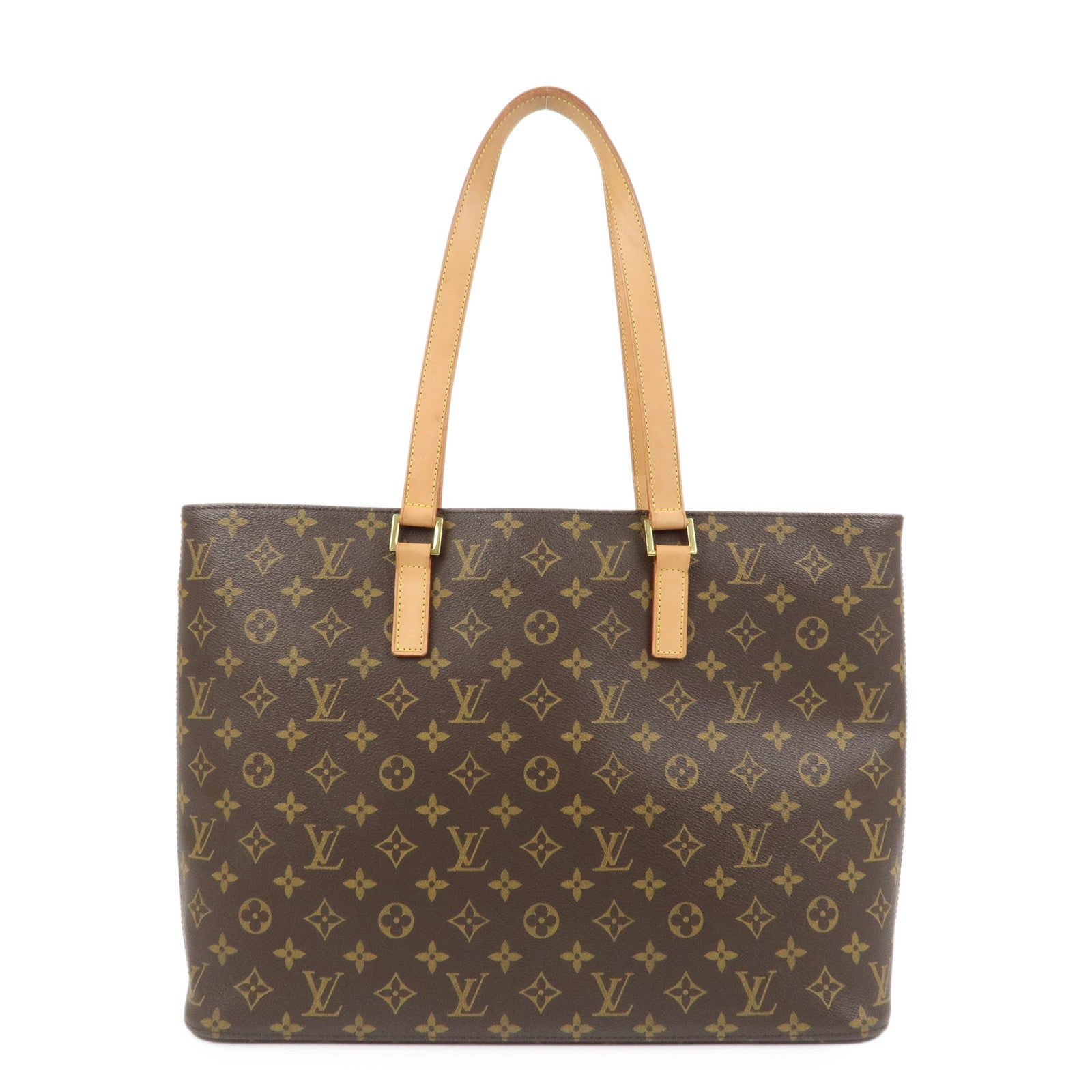 Louis Vuitton Monogram Luco Tote Bag Shoulder Bag Brown M51155