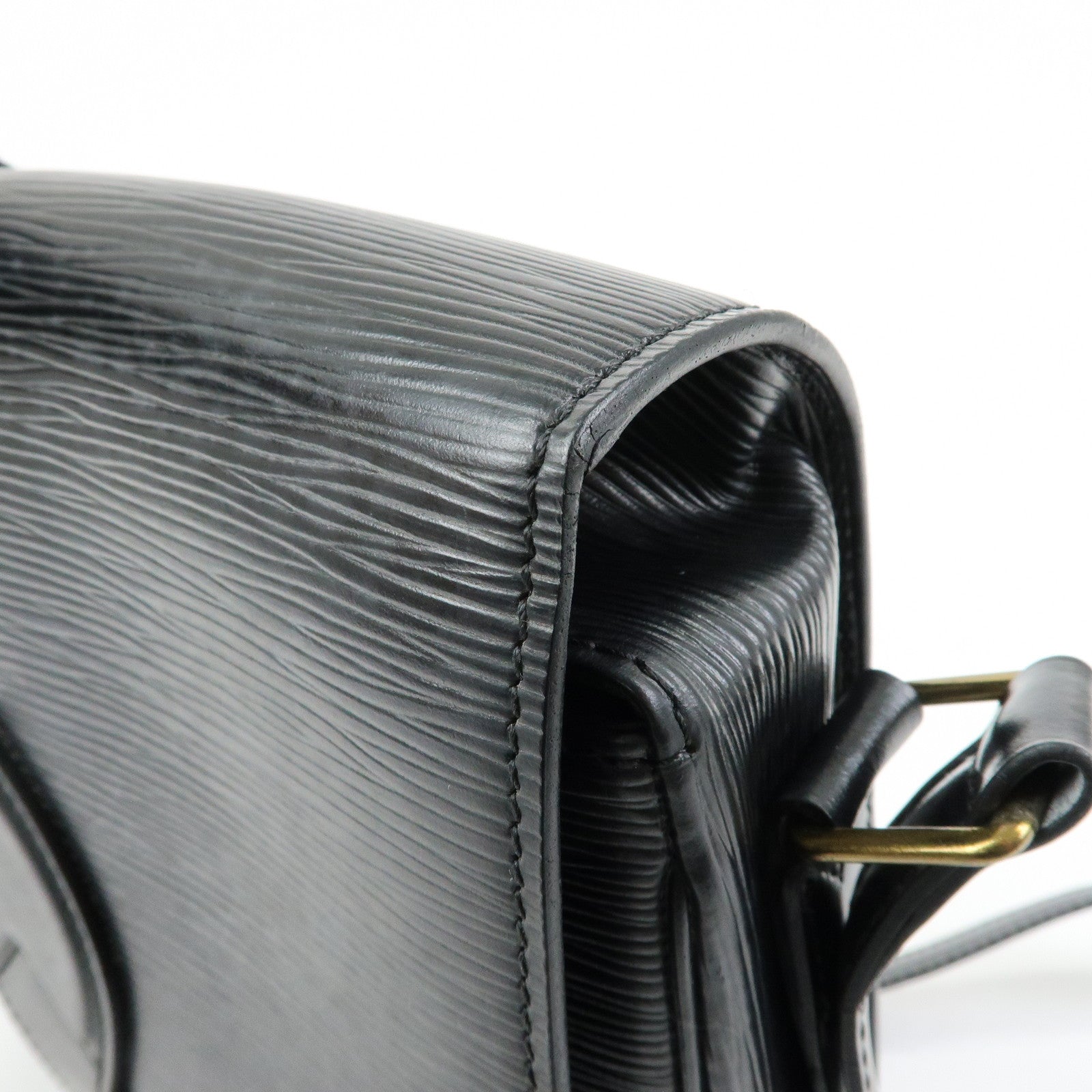 Louis Vuitton Epi Leather Cartouchiere Shoulder Bag Noir M52242