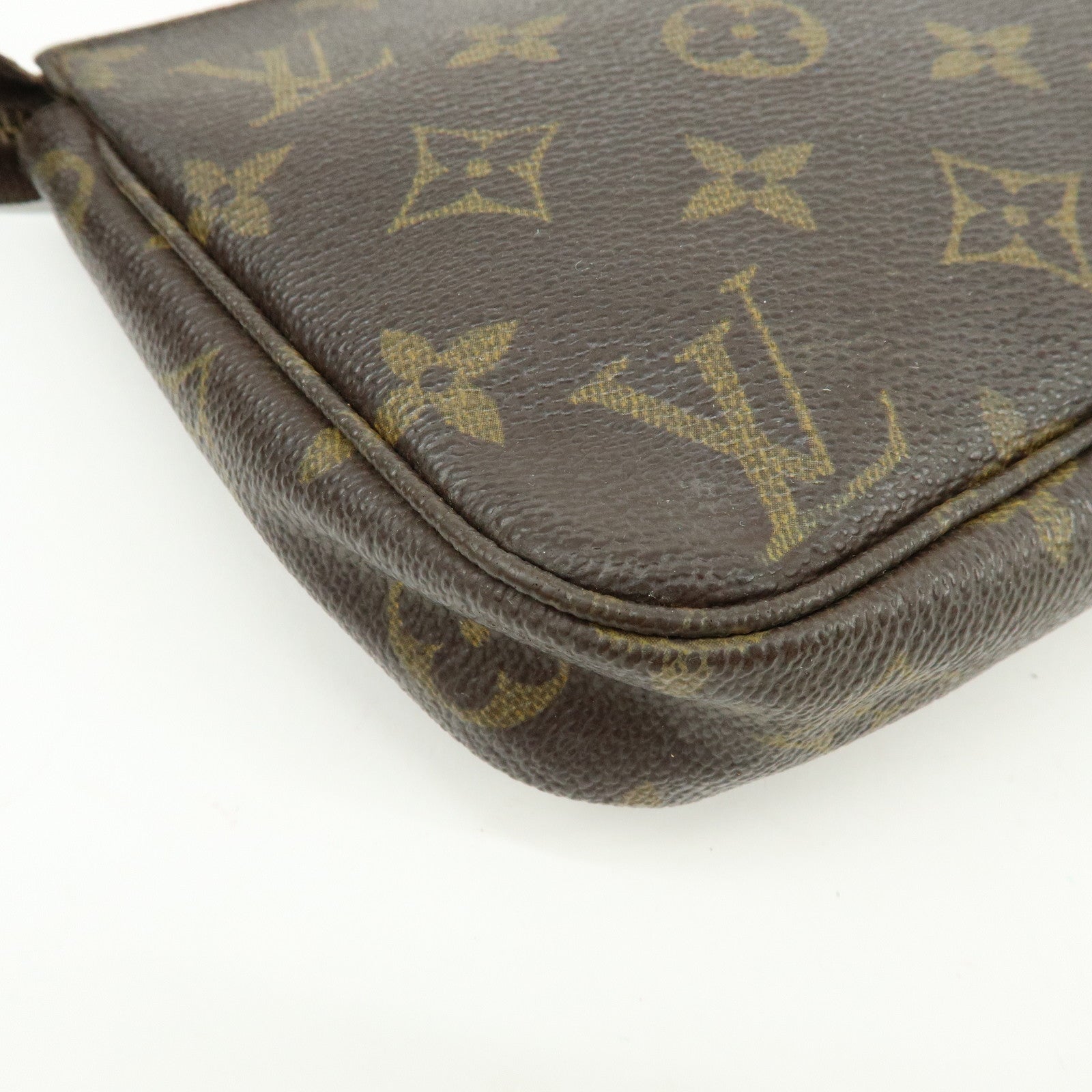 Louis Vuitton Monogram Pochette Accessoires Pouch Hand Bag M51980