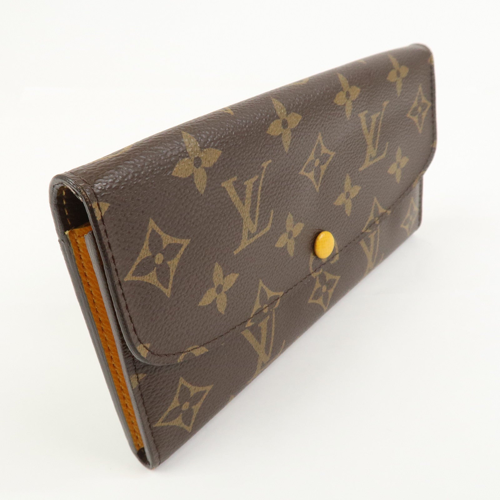 Louis Vuitton Monogram Portefeuille ﾃ盈ilie Long Wallet Brown M60698