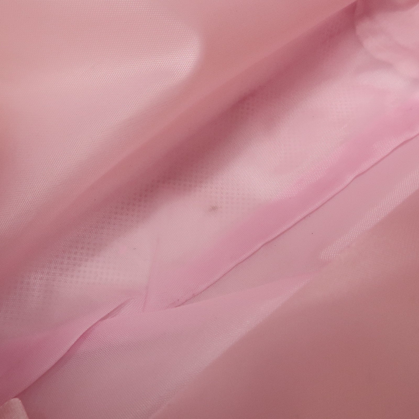 Ferragamo Gancini Nylon Suede Hand Bag Pouch Pink