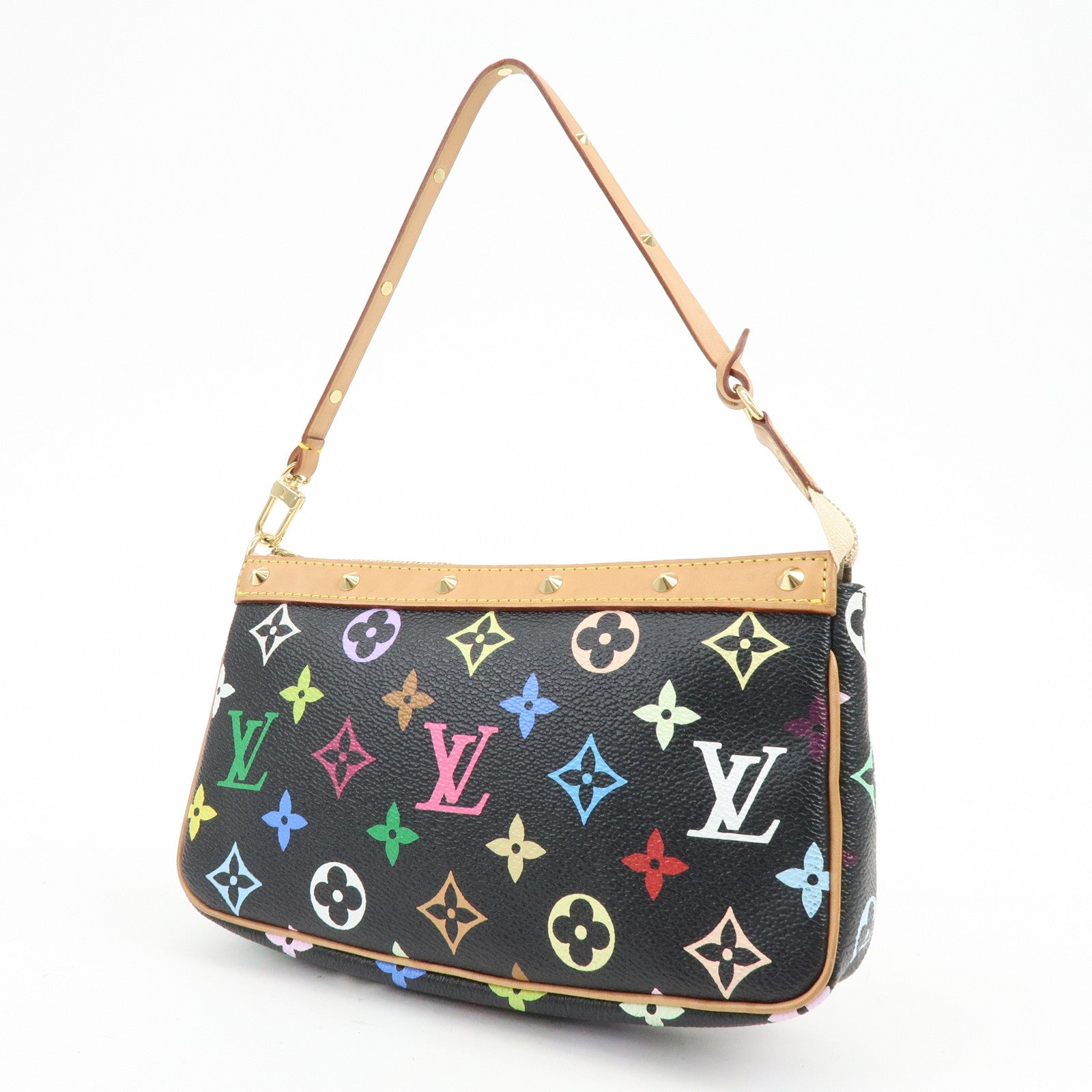 Louis Vuitton Monogram Multicolor Pochette Accessoires Noir M92648