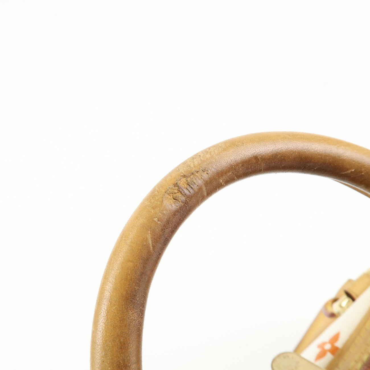 Louis Vuitton Monogram Multicolor Priscilla Hand Bag Blanc M40096 Used