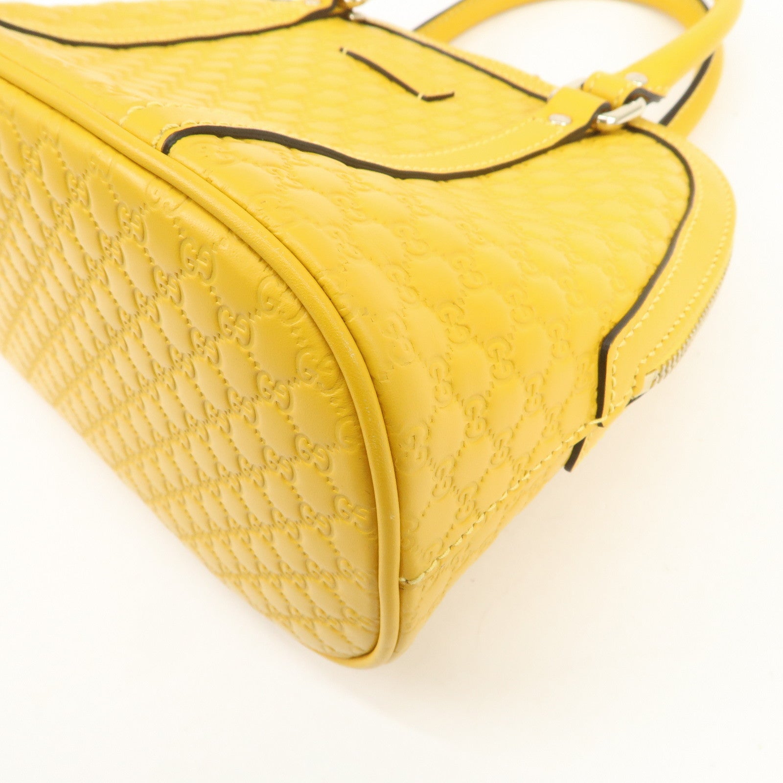 GUCCI Micro Guccissima Leather 2WayBag Hand Bag Shoulder Bag 449654