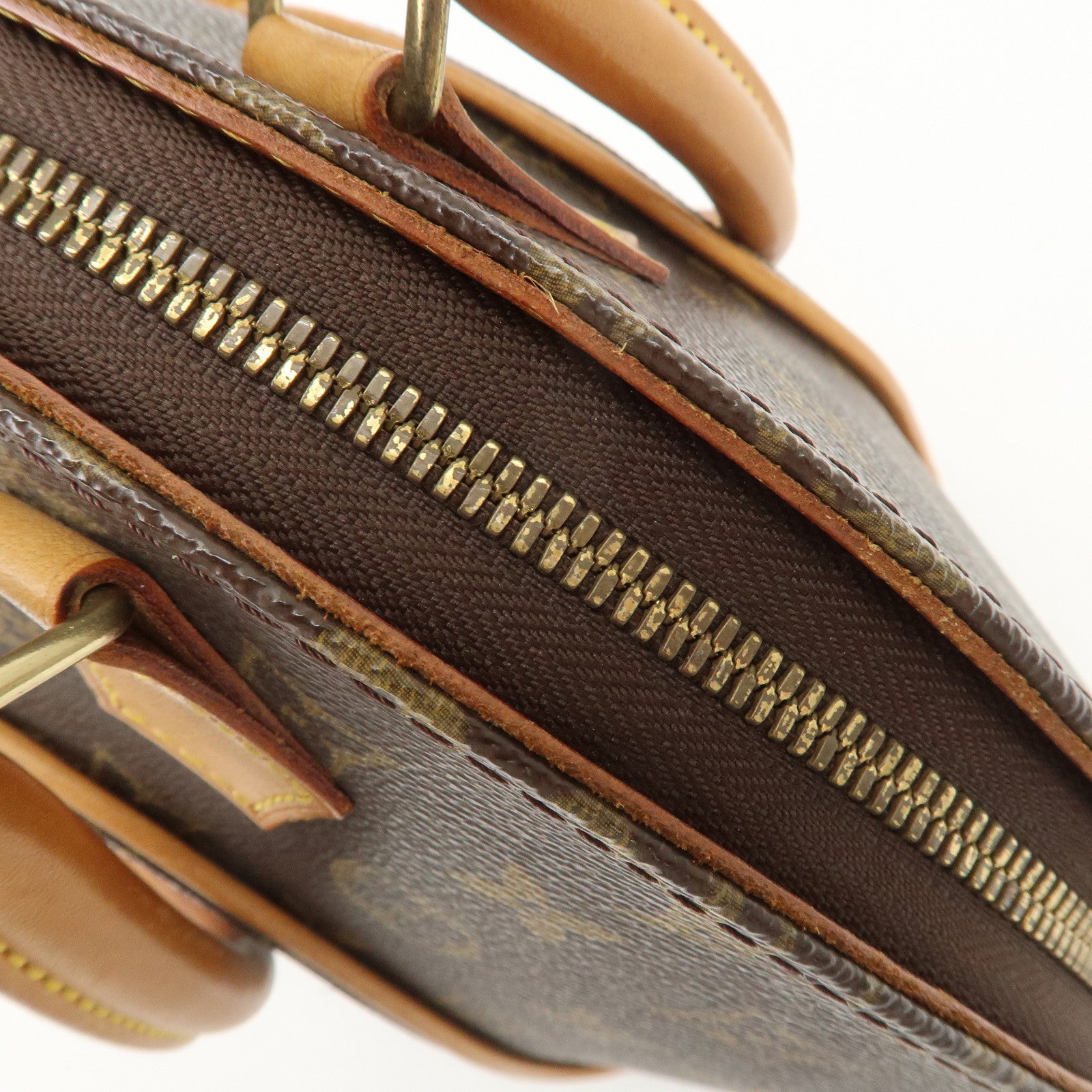 Louis Vuitton Monogram Ellipse PM Hand Bag Brown M51127