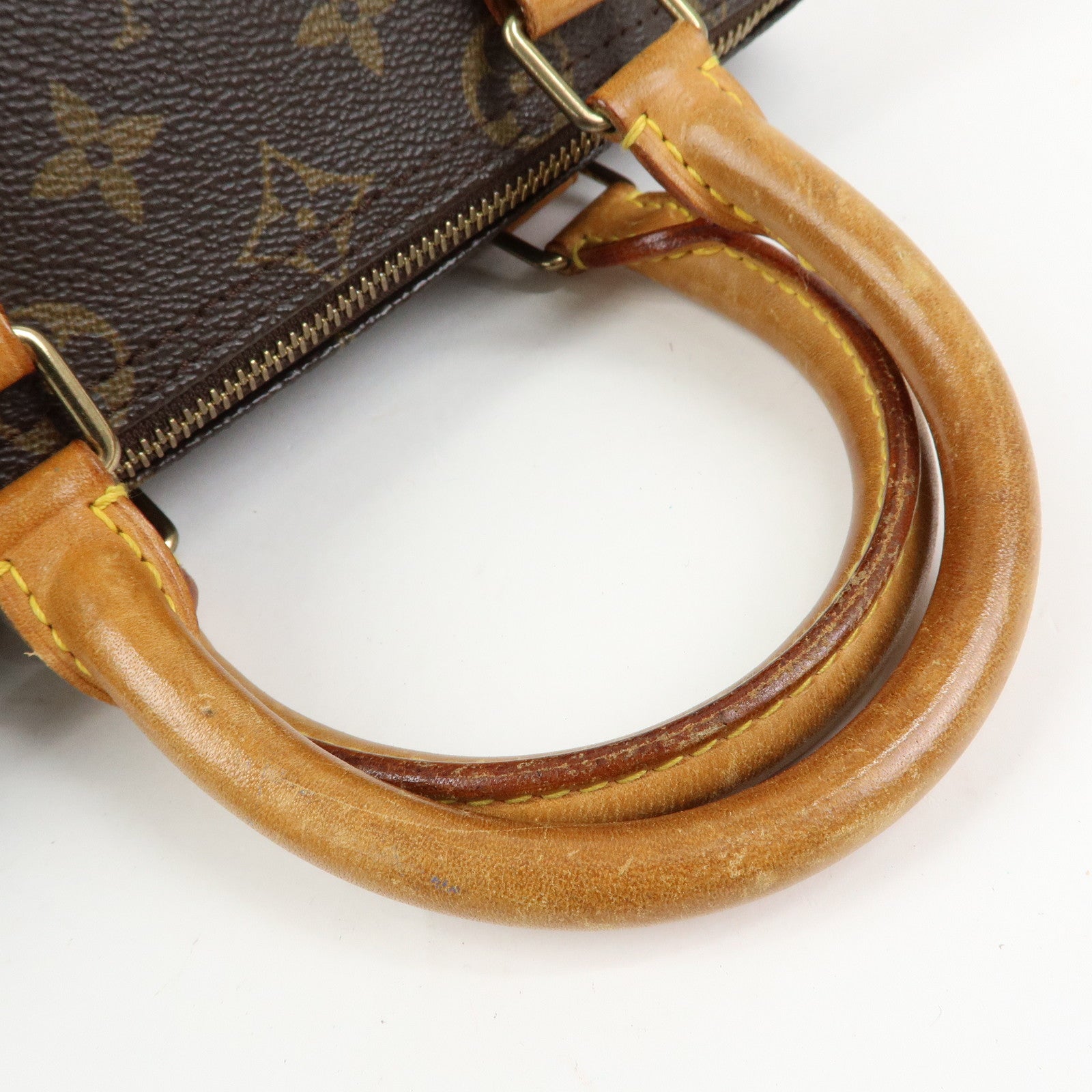 Louis Vuitton Monogram Speedy 25 Boston Bag Hand Bag Brown M41528