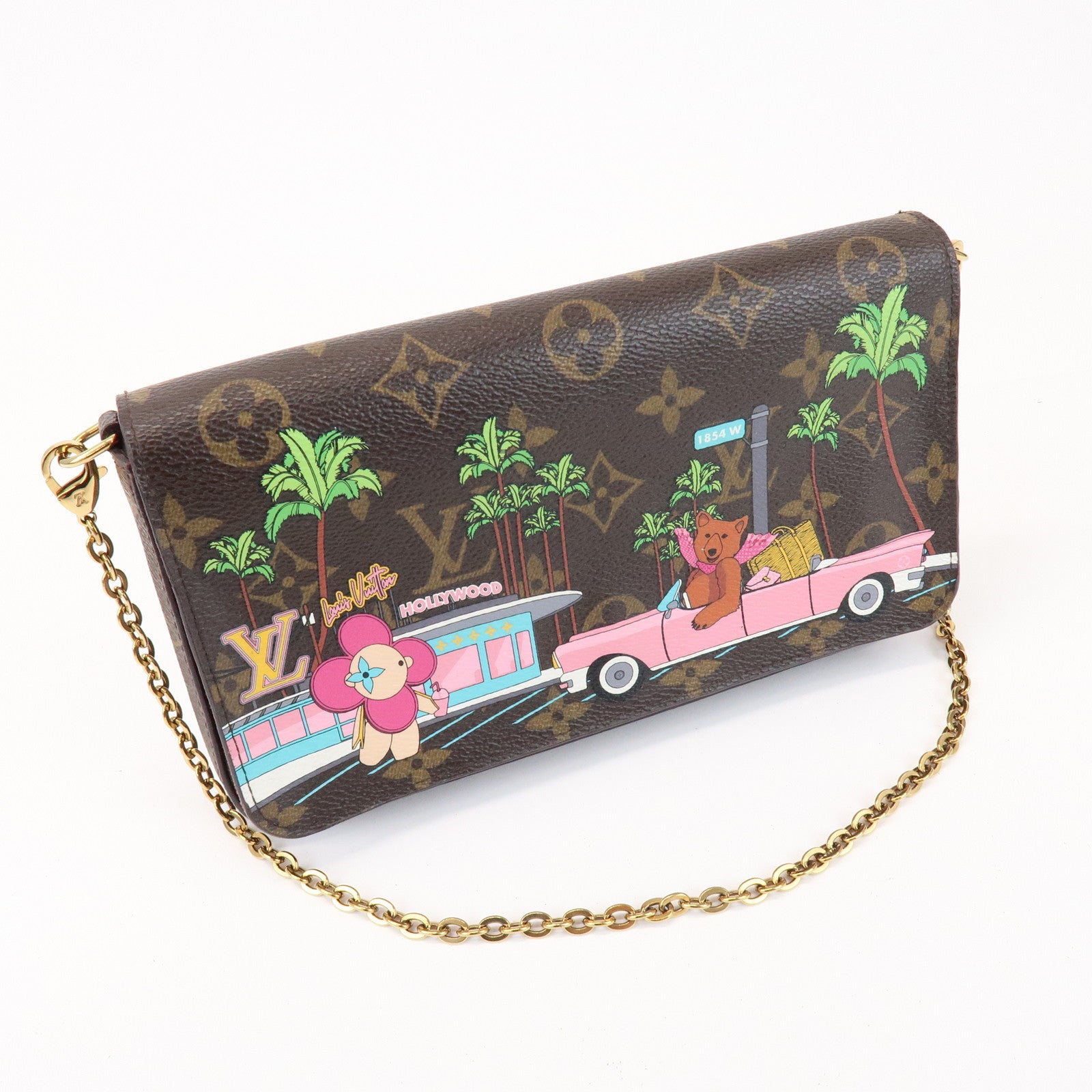 Louis Vuitton Monogram Vivienne X'mas Pochette Felicie M80859