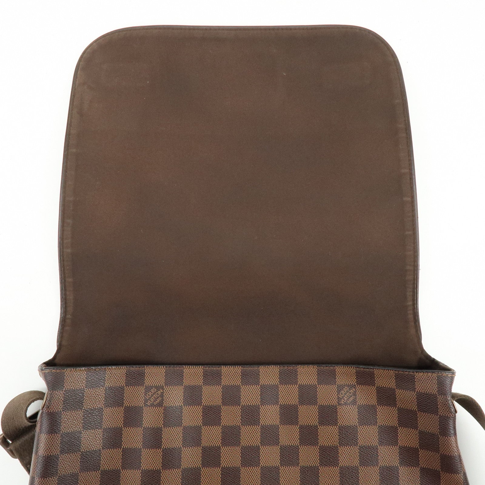 Louis Vuitton Damier Brooklyn Messenger Shoulder Bag Brown N51211
