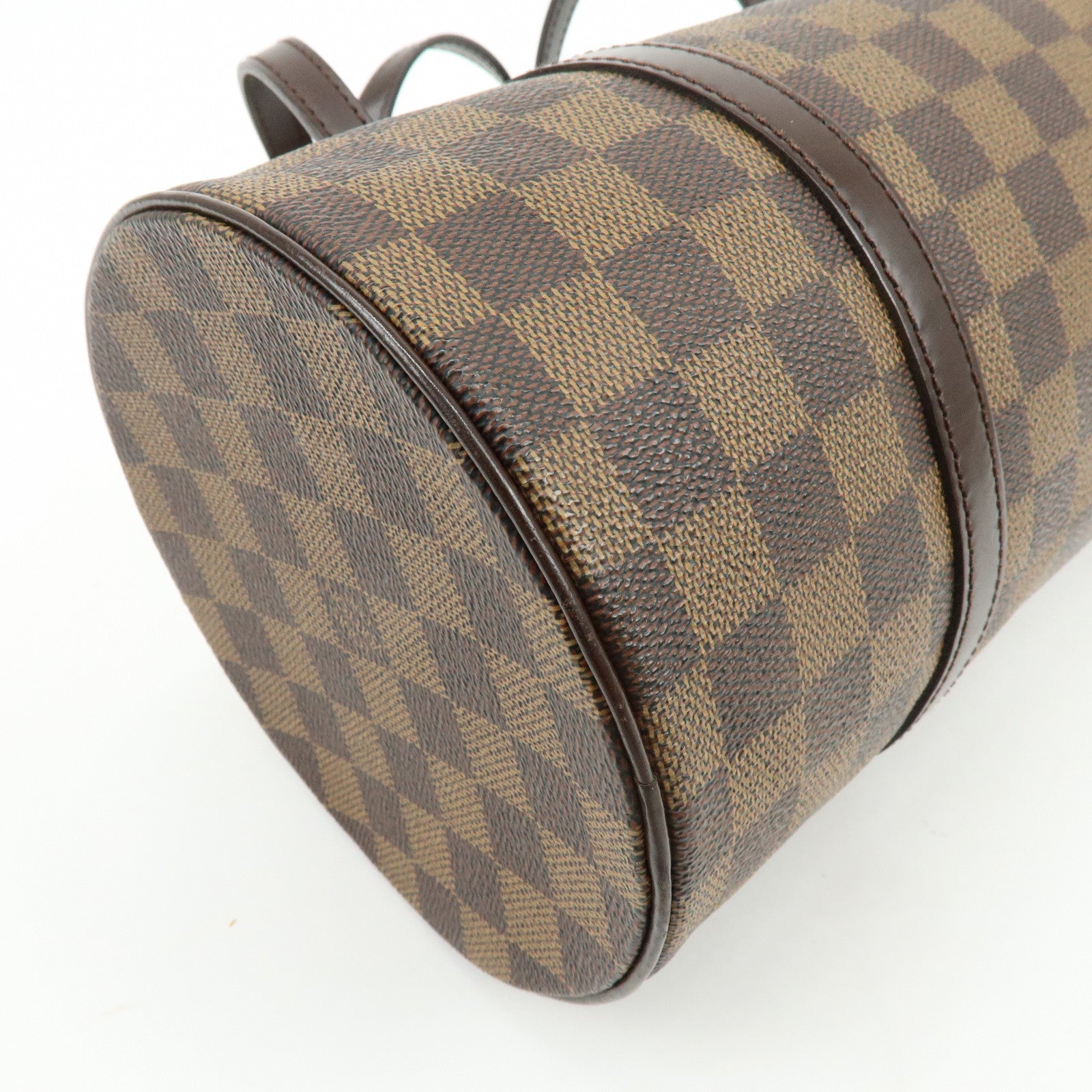 Louis Vuitton Damier Ebene Papillon 30 Hand Bag Brown N51303