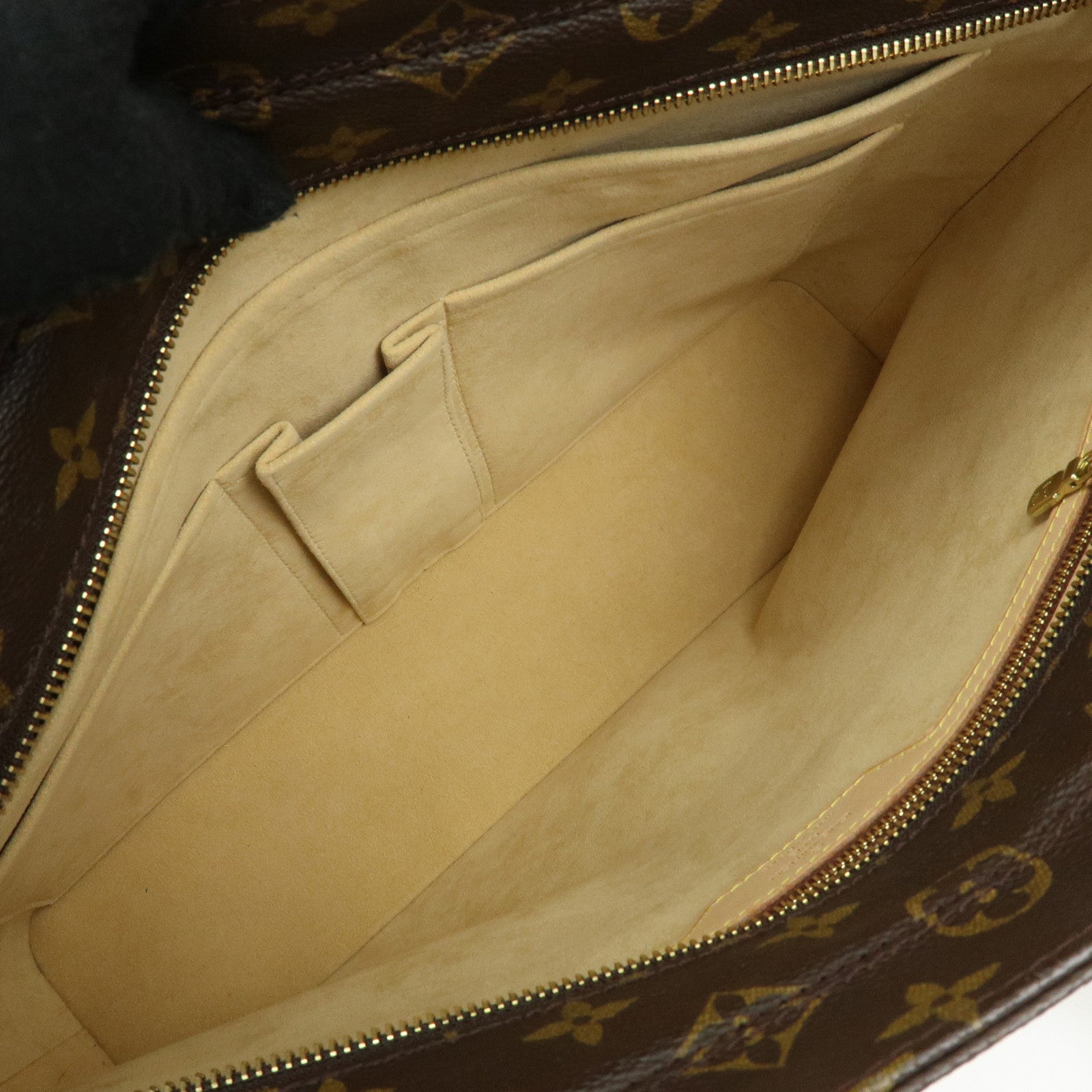 Louis Vuitton Monogram Luco Tote Bag Shoulder Bag Brown M51155