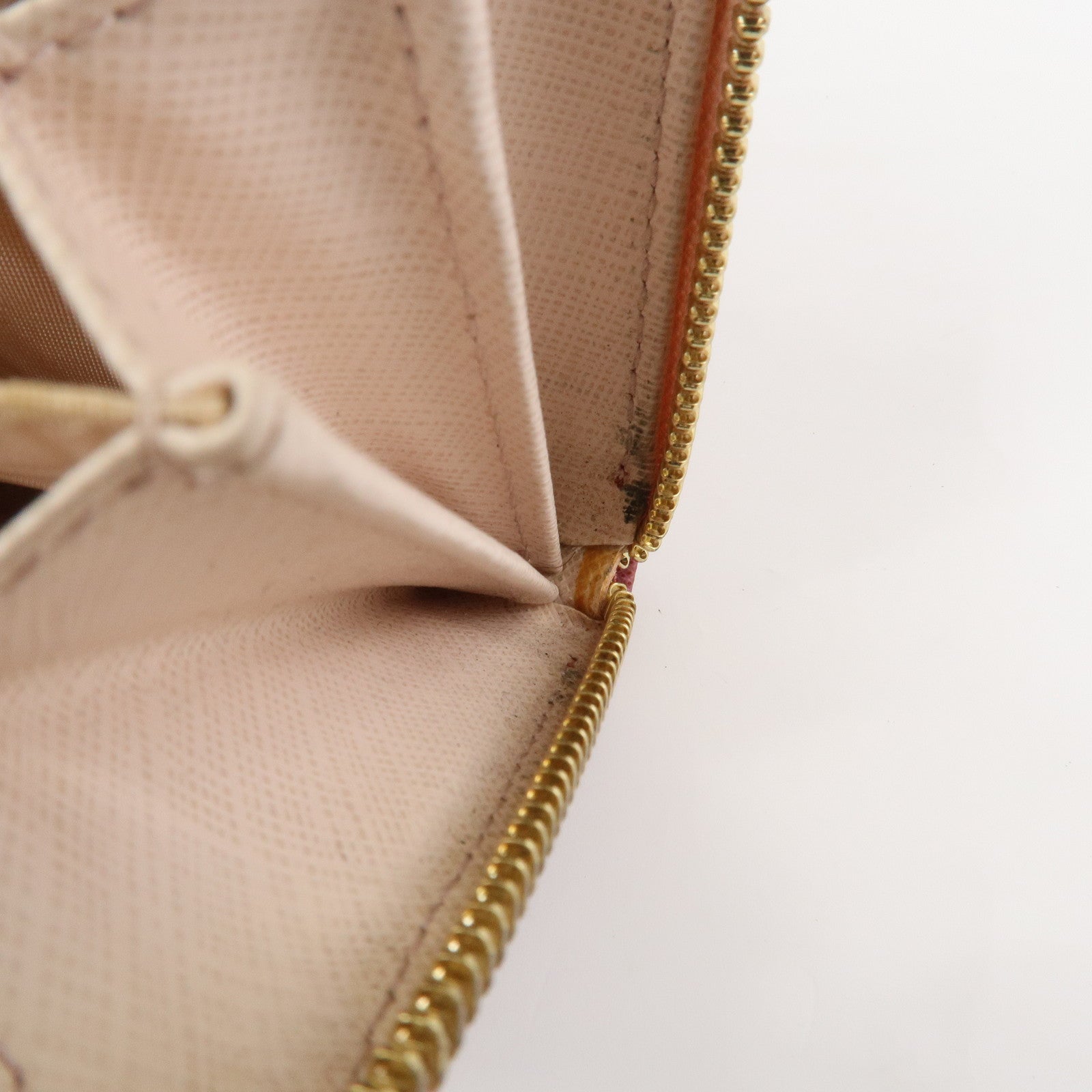 Ferragamo Set of 2 wallet Gancini Vara Emboss Leather Black Pink