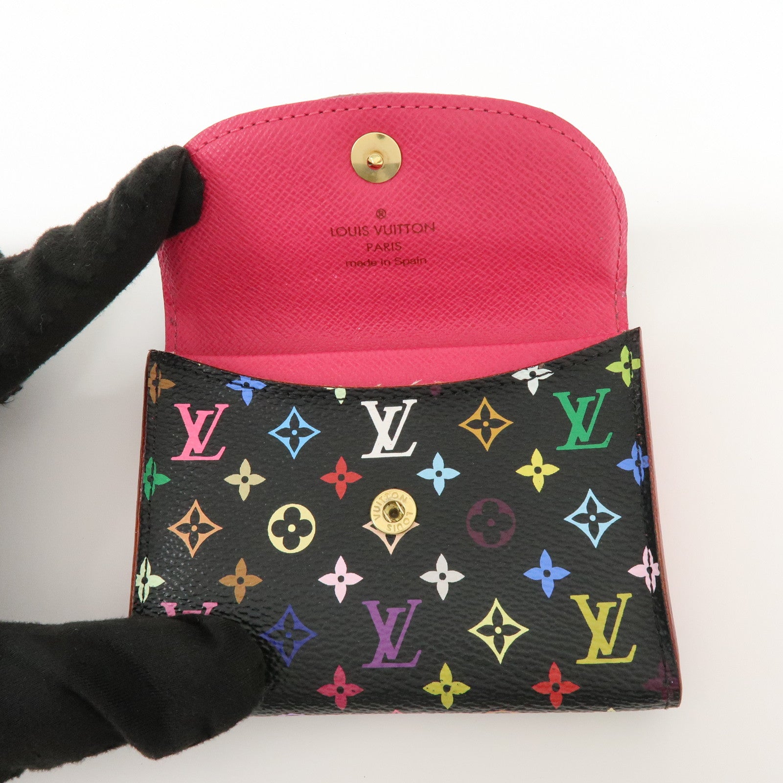 Louis Vuitton Monogram Multicolor Enveloppe Cartes de Visite M66561