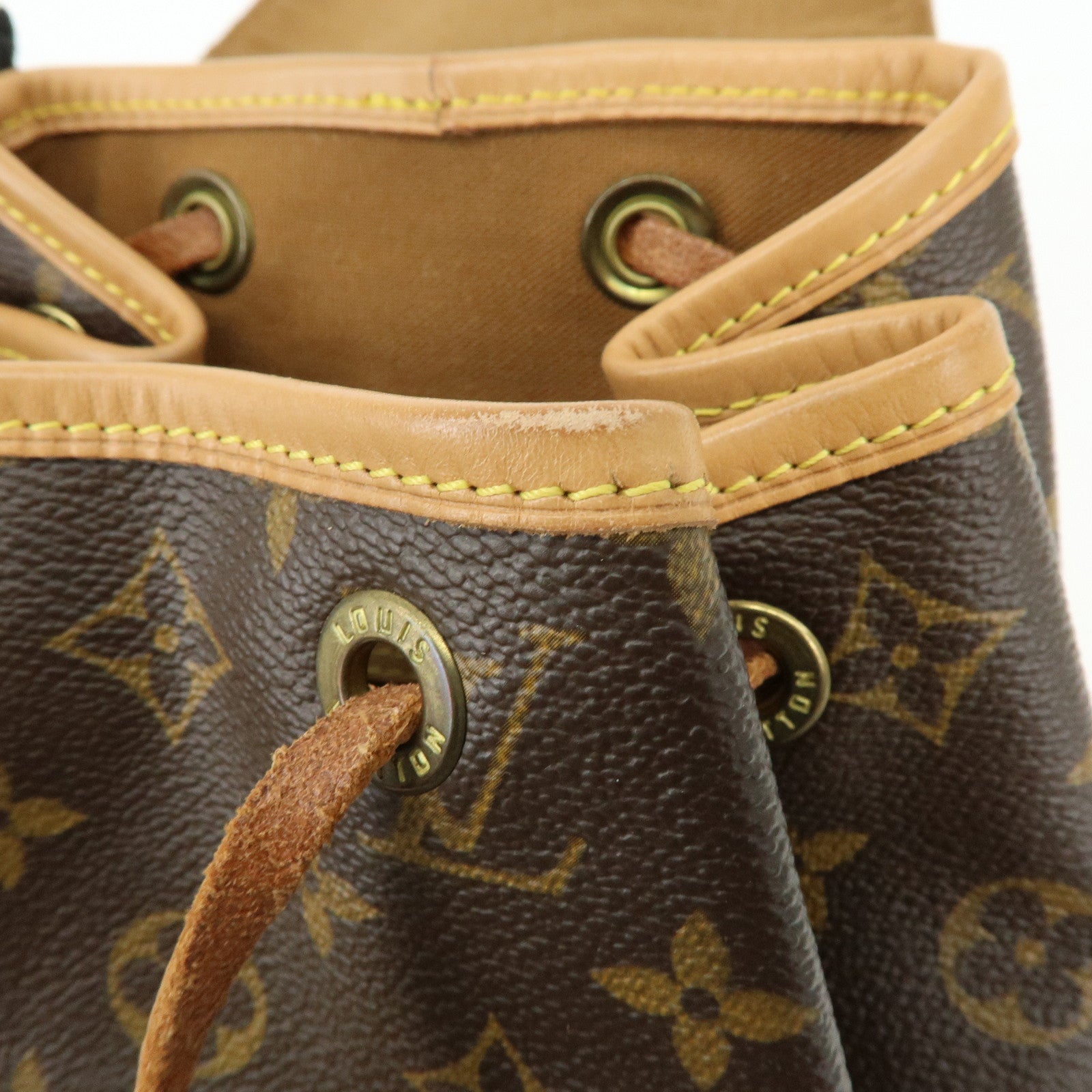 Louis Vuitton Monogram Montsouris MM Backpack Brown M51136