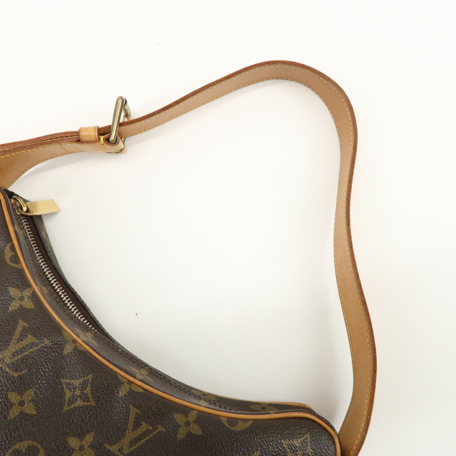 Louis Vuitton Monogram Croissant MM Shoulder Bag Brown M51512