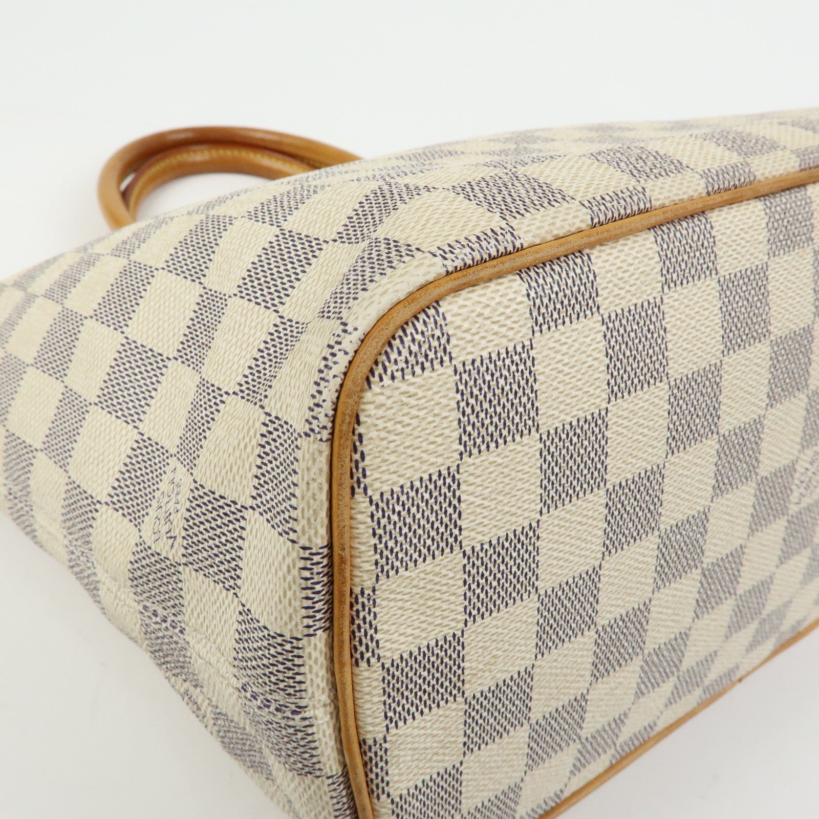Louis Vuitton Damier Azur Saleya PM Tote Bag Hand Bag N51186