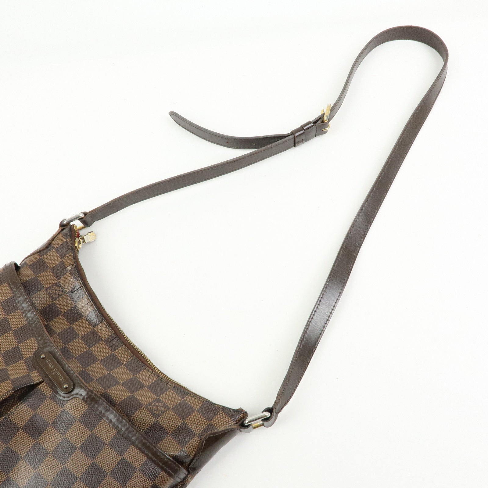 Louis Vuitton Damier Bloomsbury PM Shoulder Bag Brown N42251