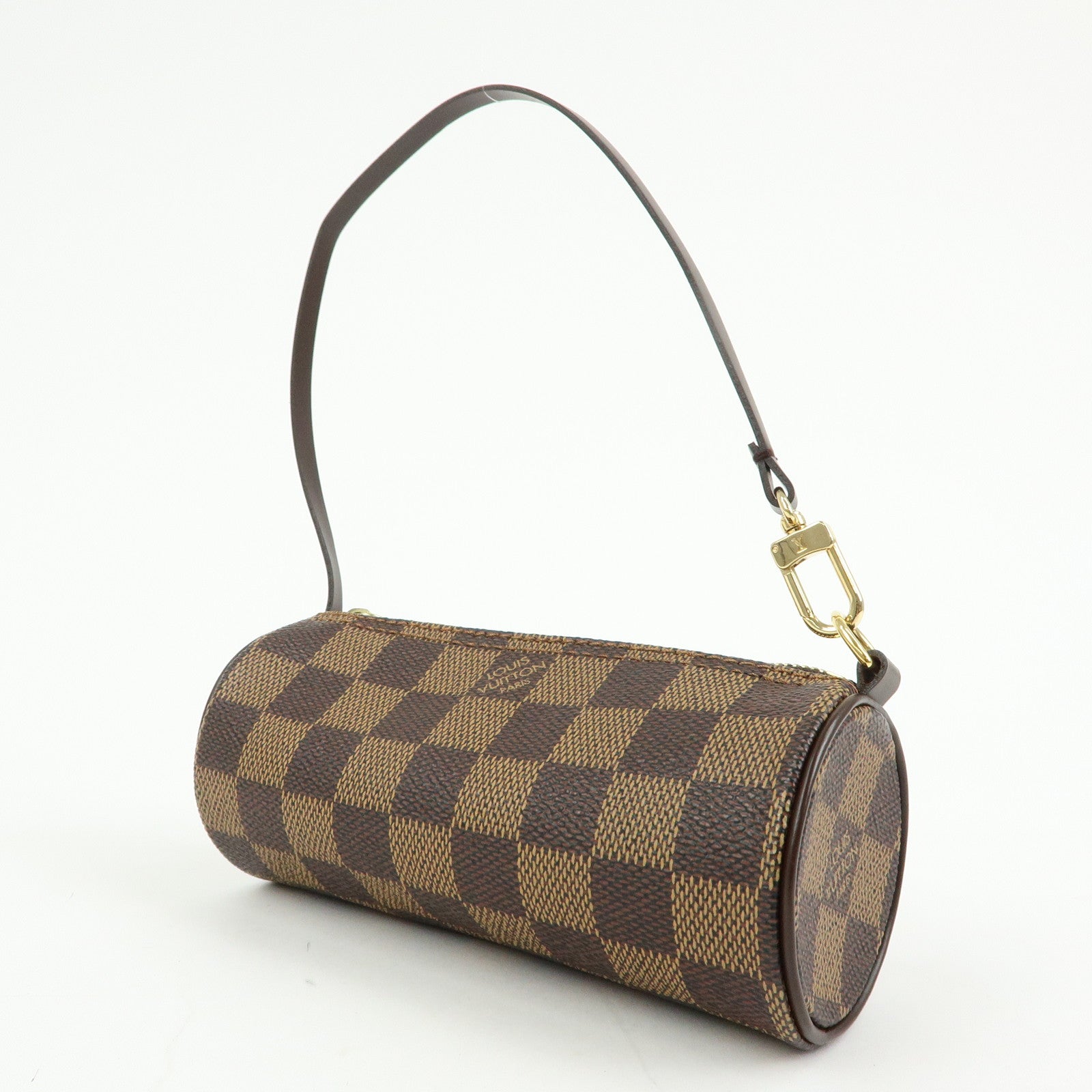 Louis Vuitton Damier Ebene Mini Pouch for Papillon Bag Brown