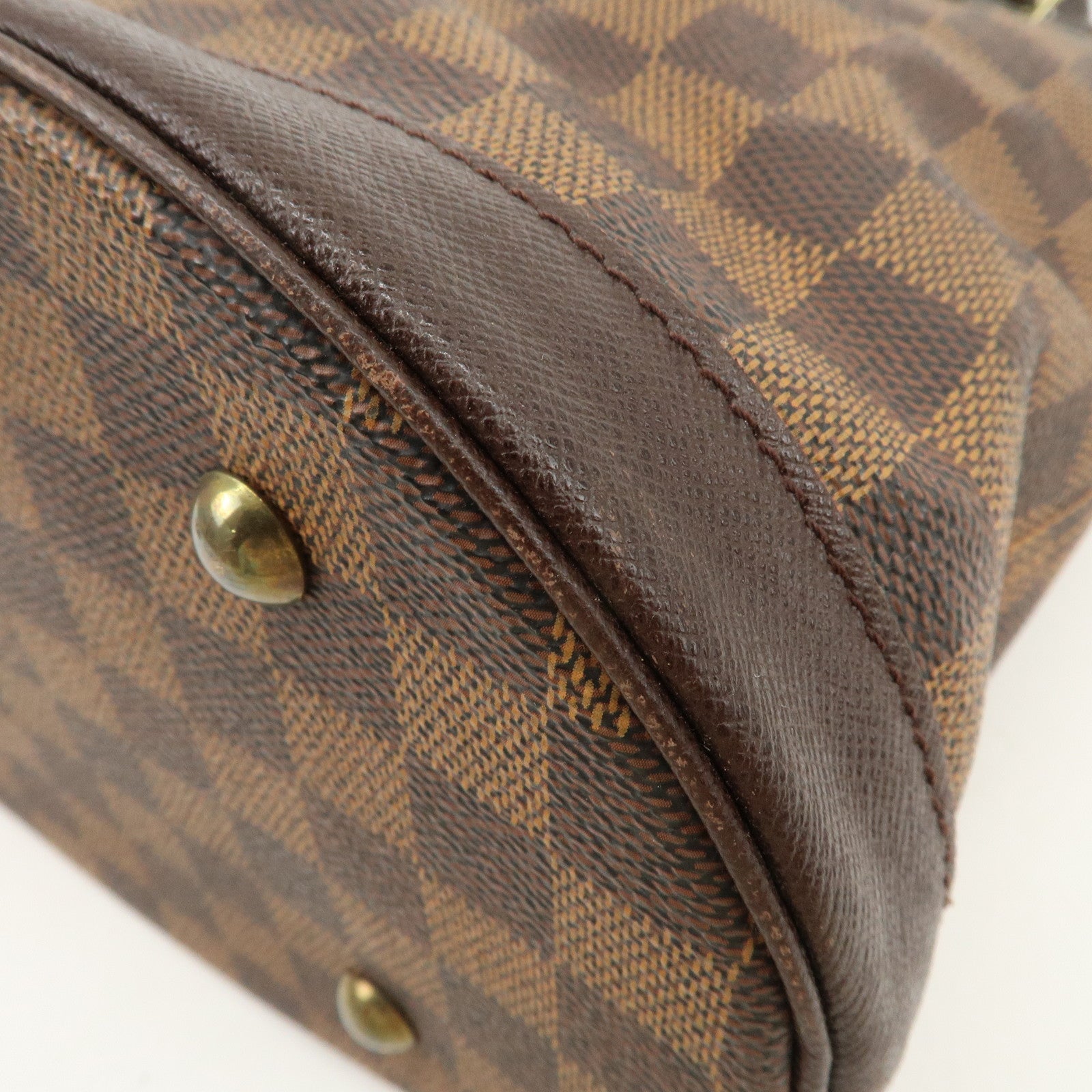 Louis Vuitton Damier Ebene Male Tote Bag Hand Bag Brown N42240
