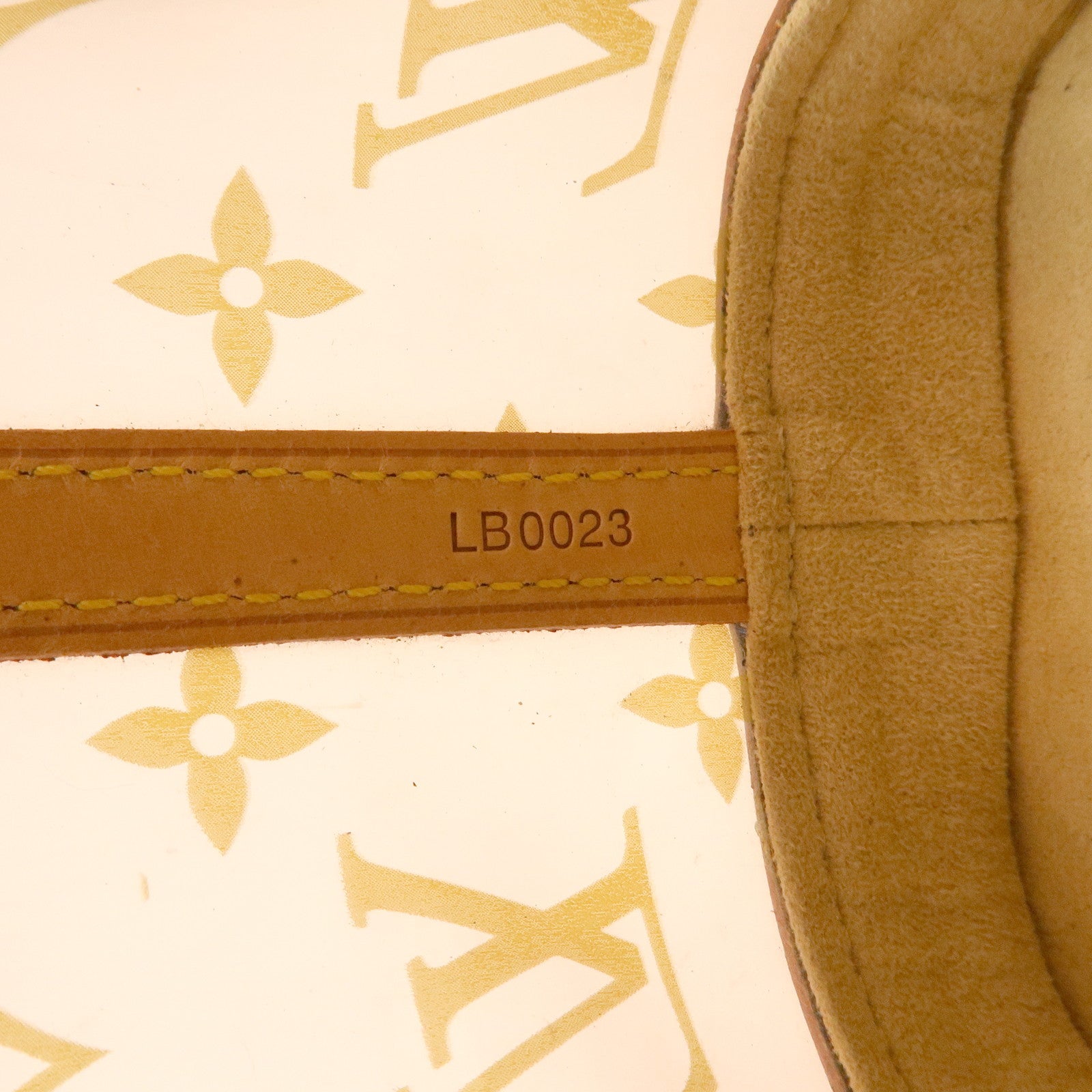 Louis Vuitton Monogram Vinyl Cabas Ambre PM Tote Bag Brown M92502