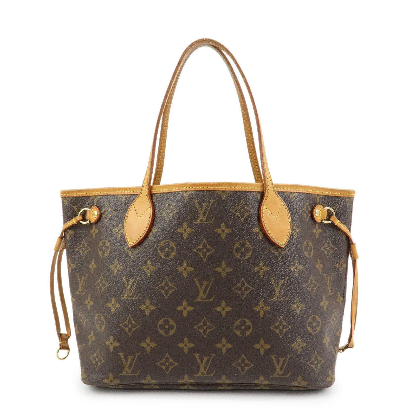 Louis Vuitton Monogram Neverfull PM Tote Bag Hand Bag M40155