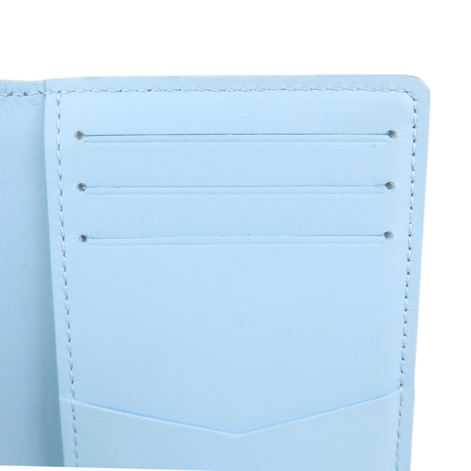 Louis Vuitton Epi XL Organizer de Poche Card Case Sky Blue M83433