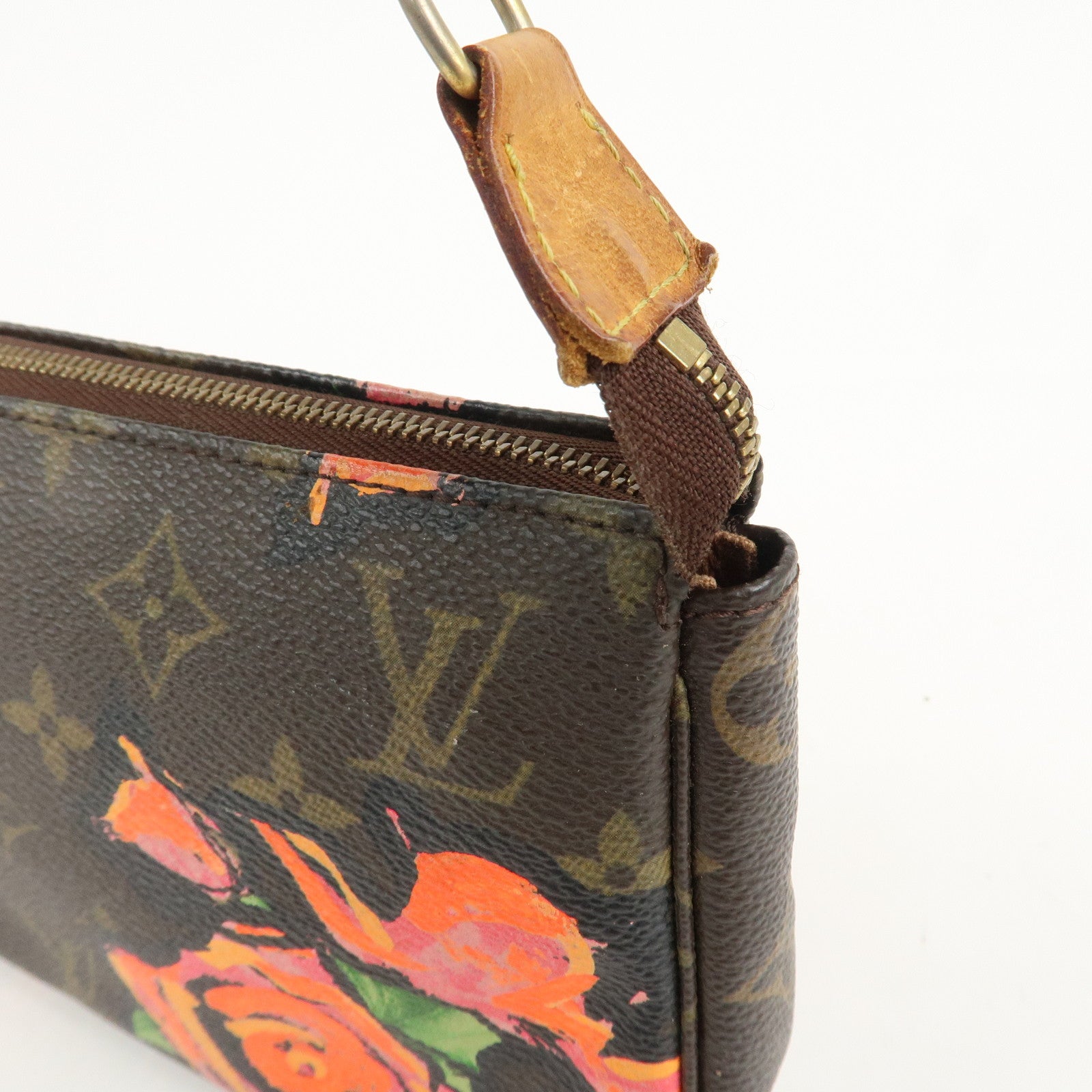 Louis Vuitton Monogram Rose Pochette Accessoires Pouch M48615