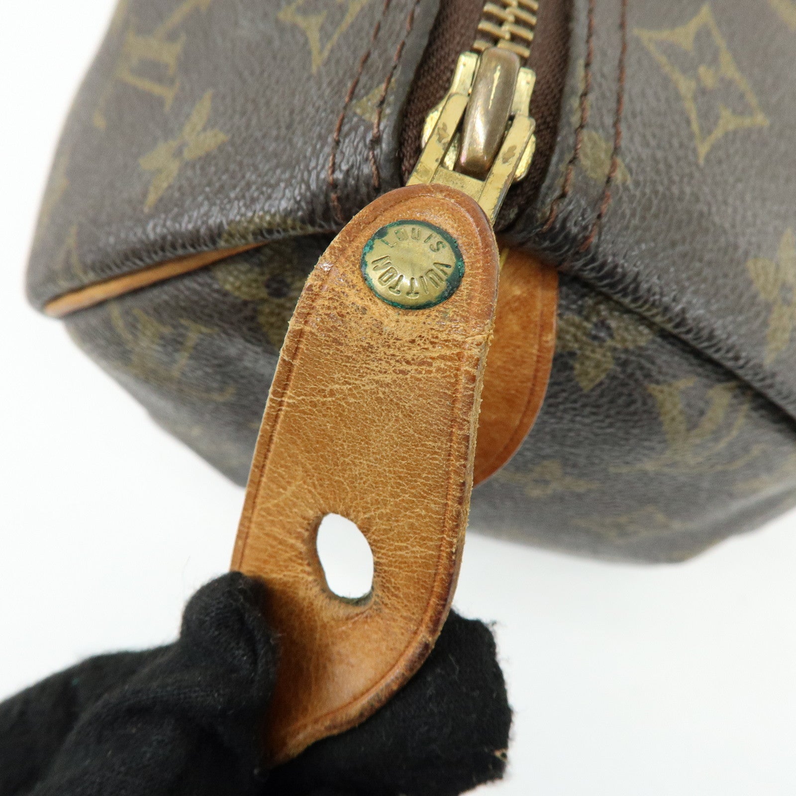 Louis Vuitton Monogram Speedy 30 Boston Bag Hand Bag Brown M41526