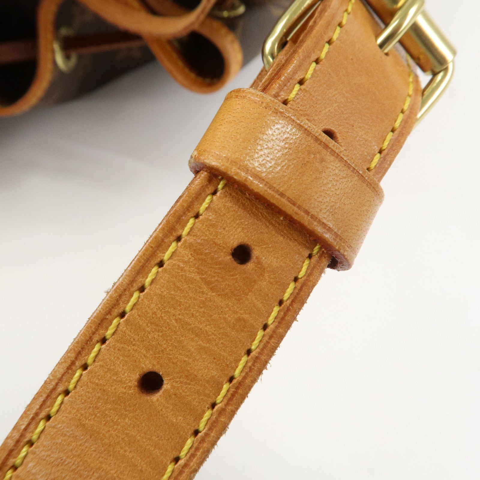 Louis Vuitton Monogram Noe Shoulder Bag Hand Bag Brown M42224