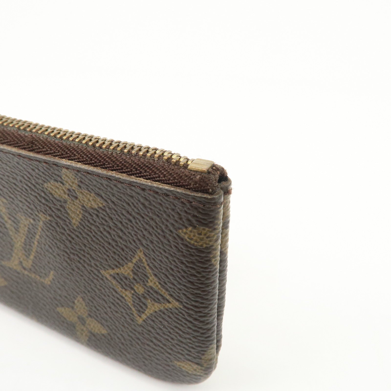 Louis Vuitton Monogram Pochette Cles Coin Case Key Case M62650
