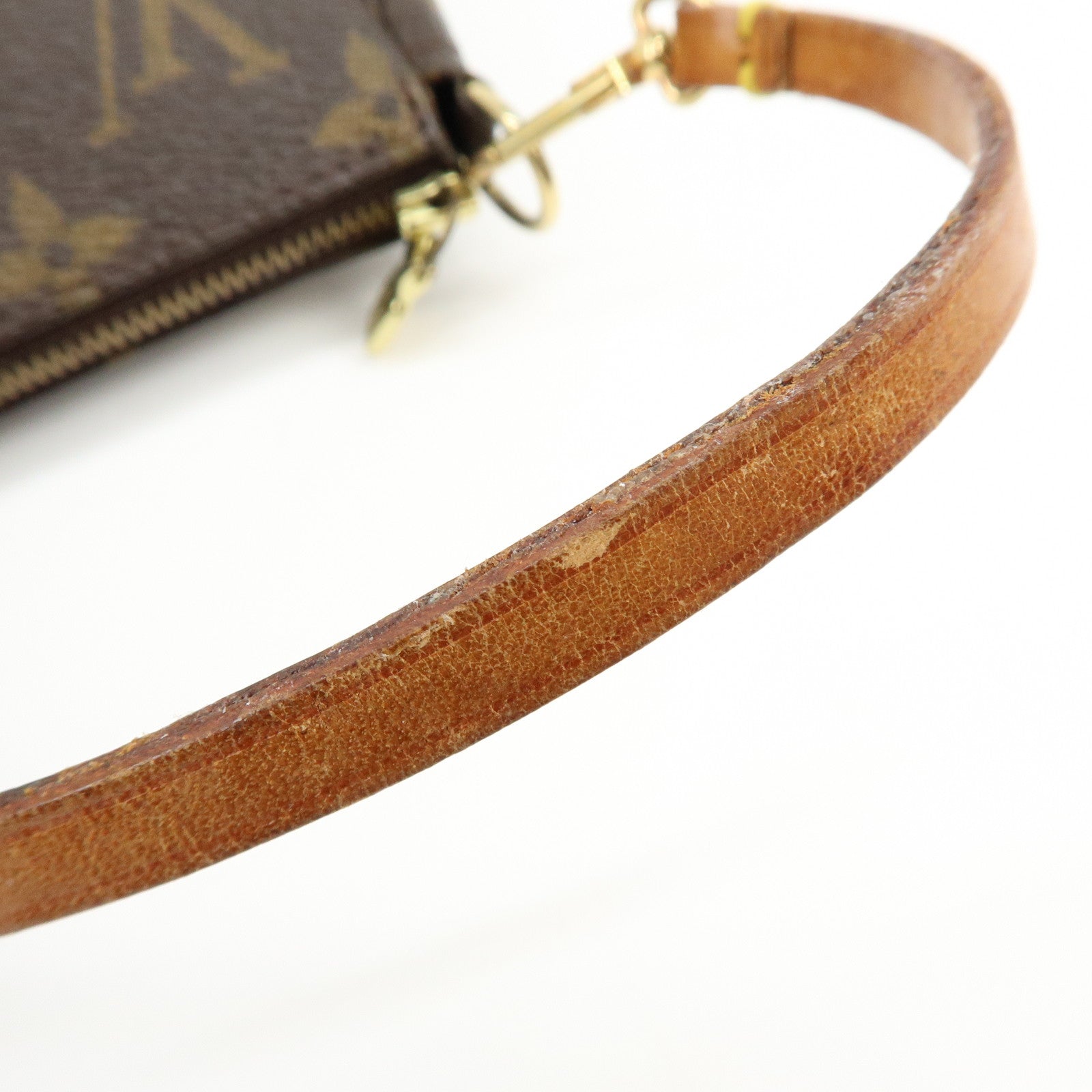 Louis Vuitton Monogram Pochette Accessoires Pouch Hand Bag M51980