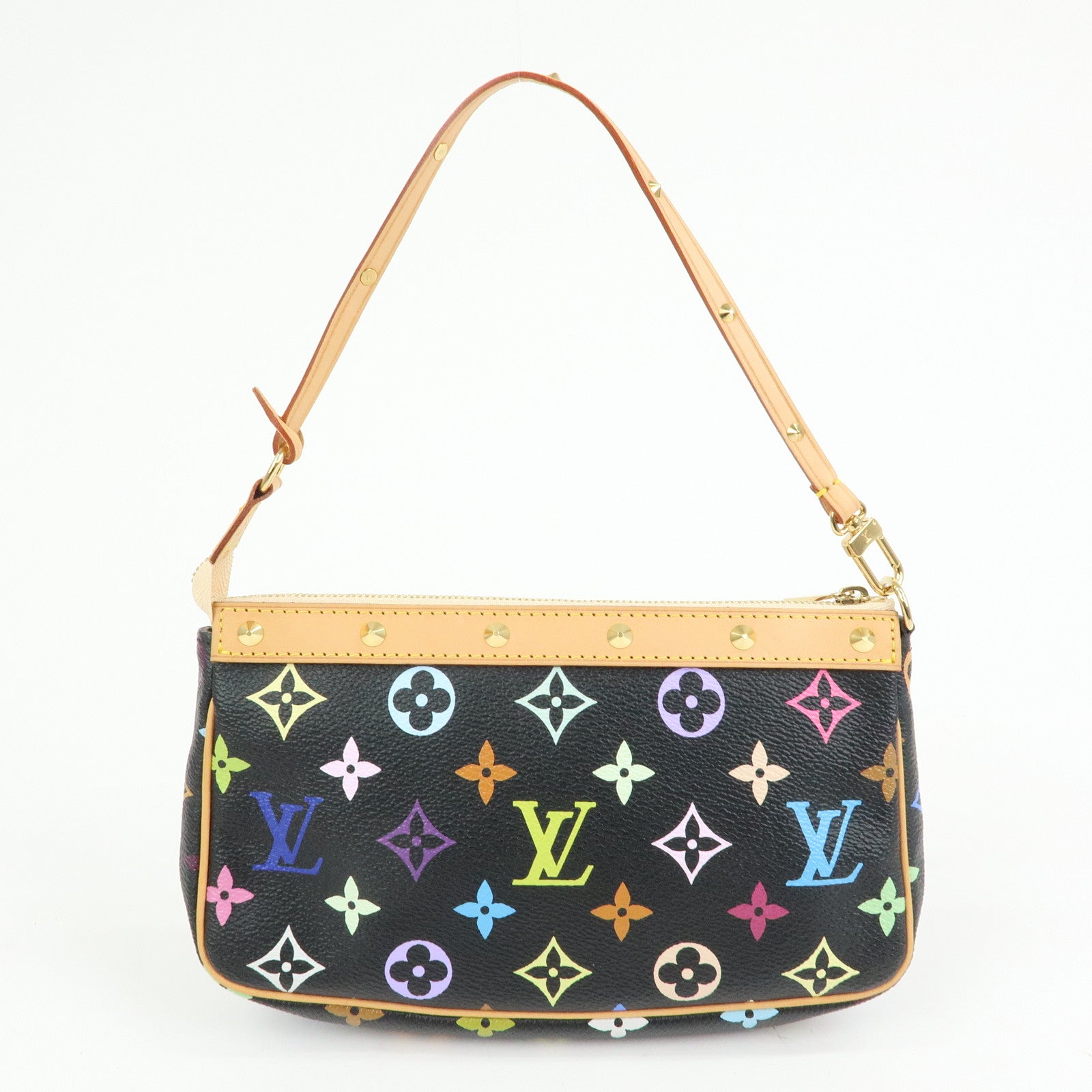 Louis Vuitton Monogram Multicolor Pochette Accessoires Noir M92648