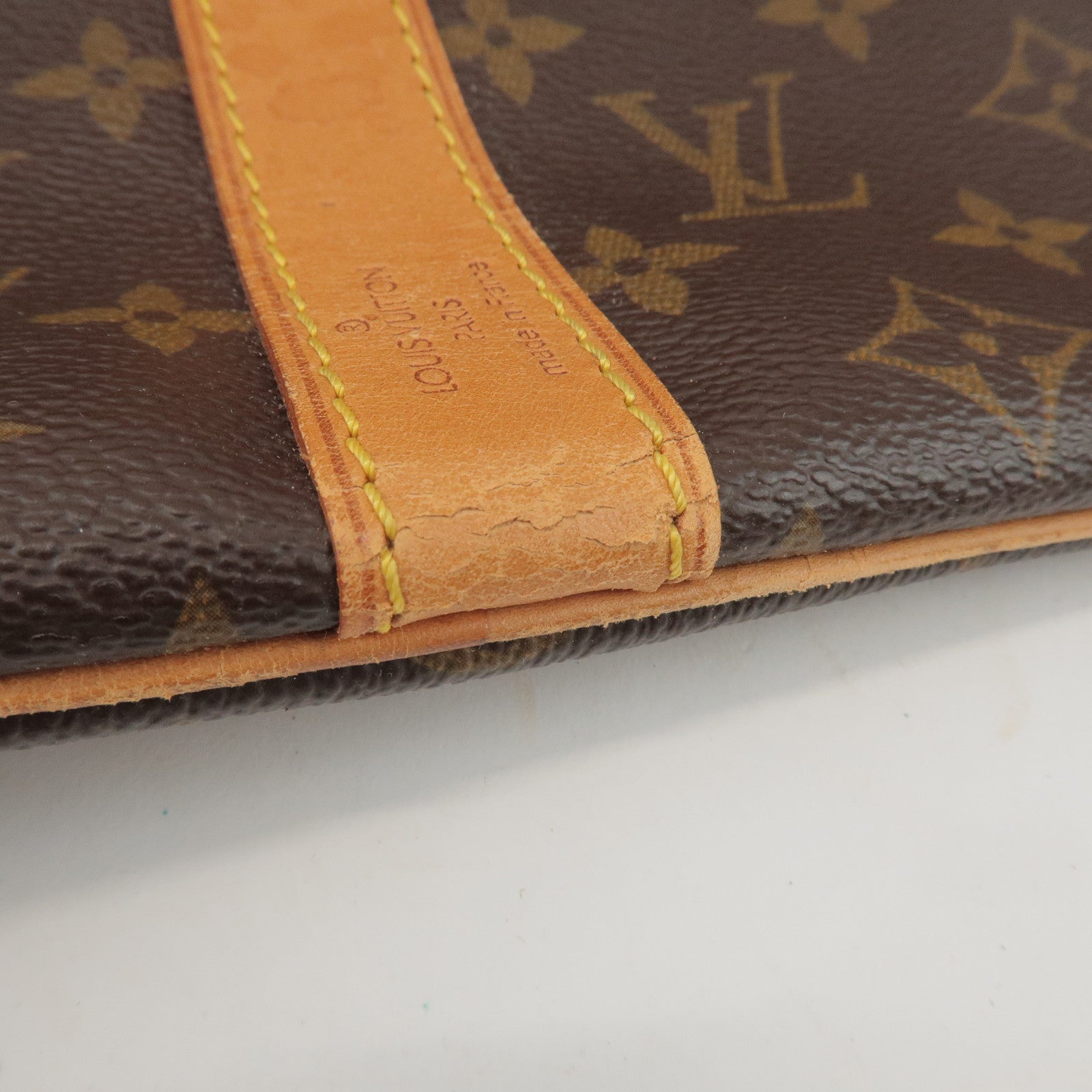 Louis Vuitton Monogram Keep All Bandouliere 45 Boston Bag M41418