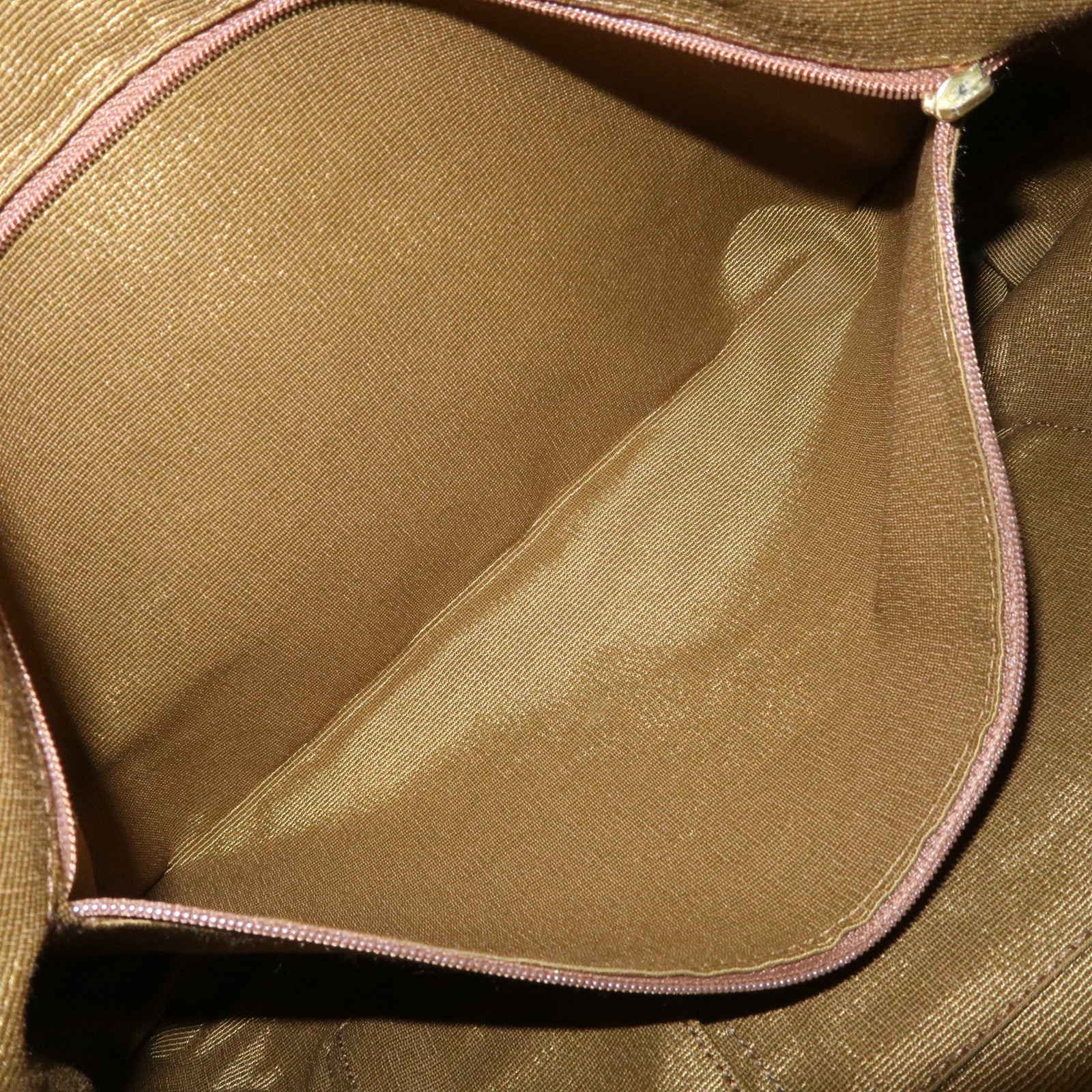 Ferragamo Gancini Canvas Leather Shoulder Bag Light Blue Brown