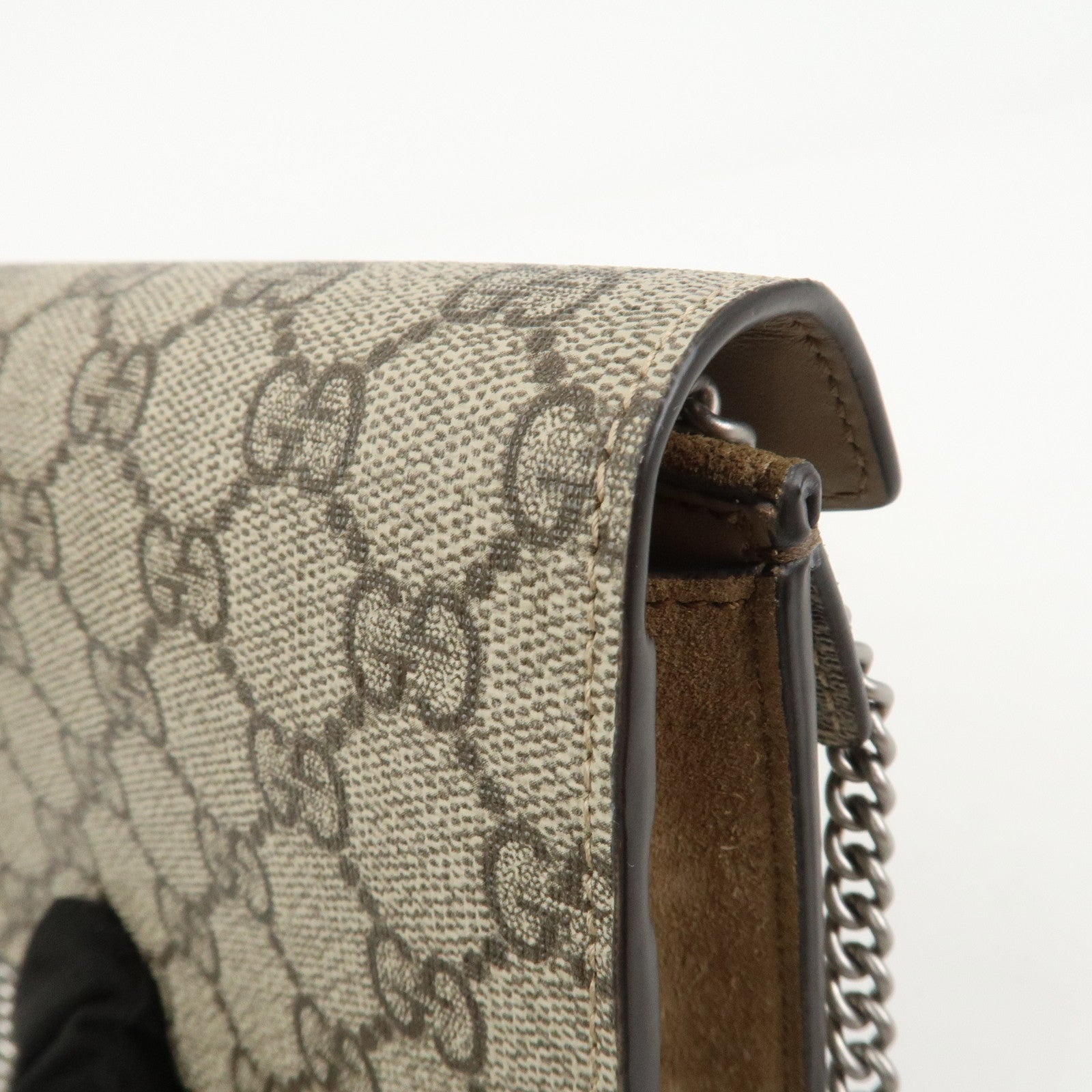 GUCCI Dionysus Super Mini Bag Leather Chain Shoulder Bag 476432