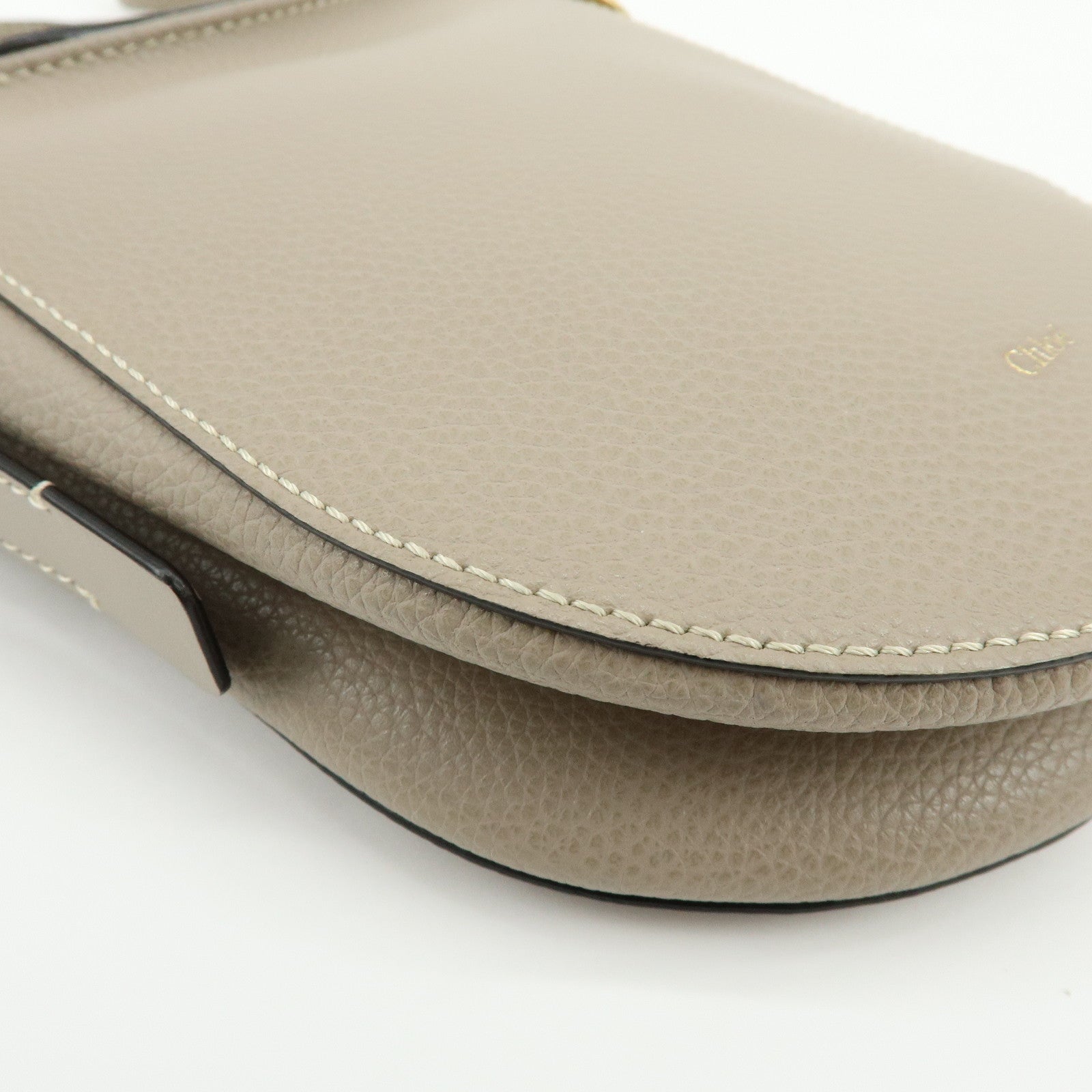Chloe Darryl Calf Leather Shoulder Bag Crossboday Bag Greige