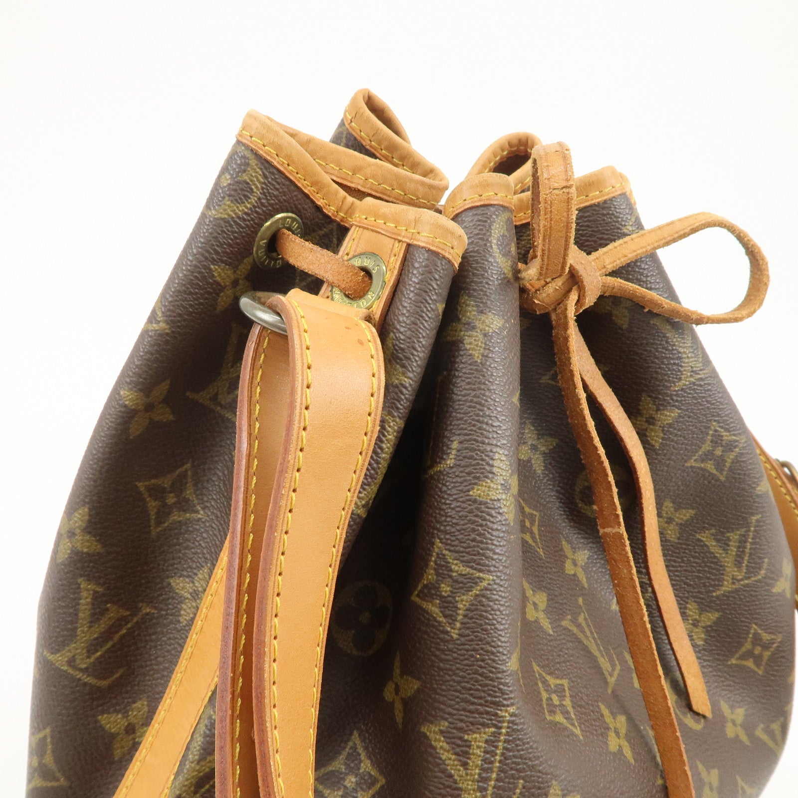 Louis Vuitton Monogram Noe Shoulder Bag Hand Bag Brown M42224