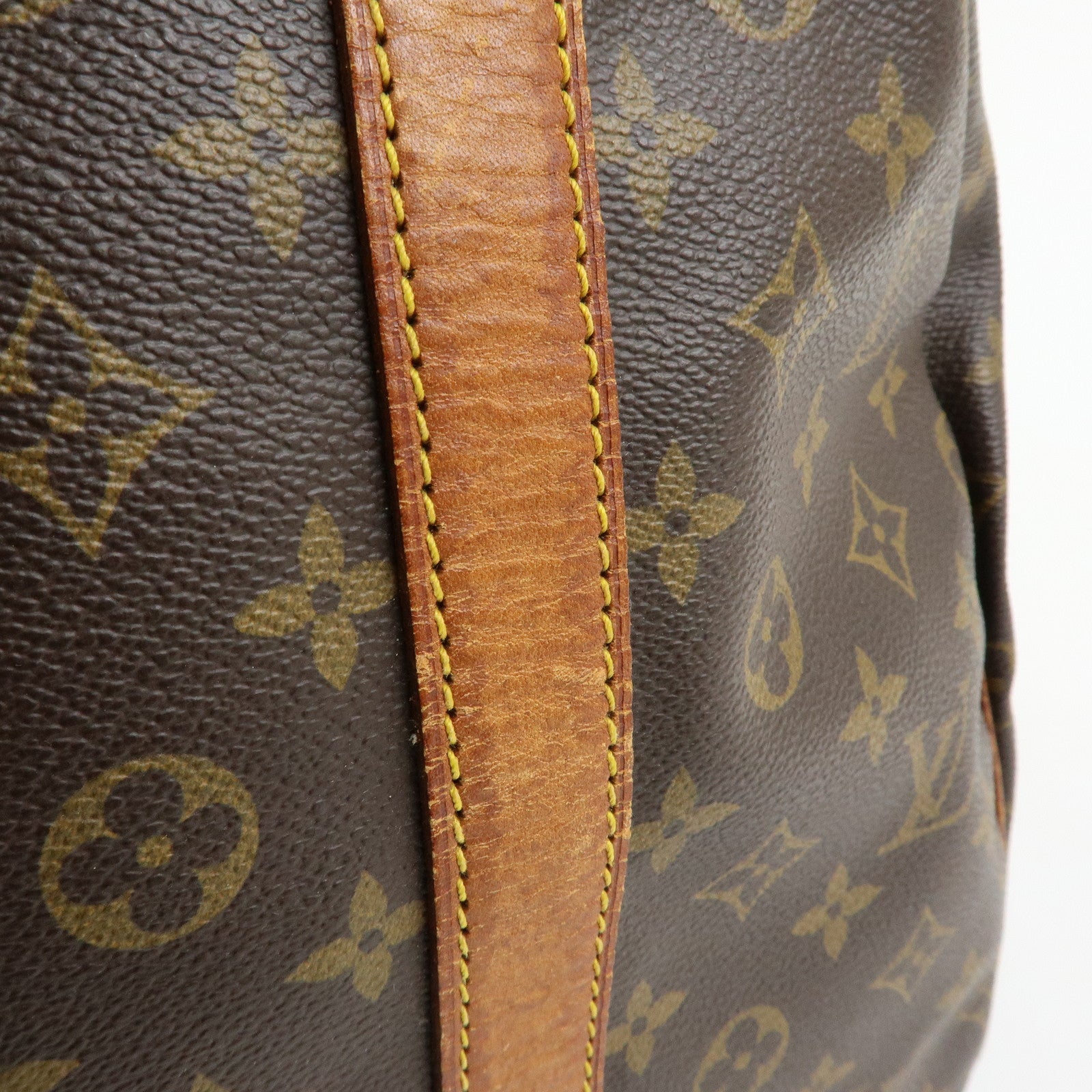 Louis Vuitton Monogram Keep All Bandouliere 55 Boston Bag M41414