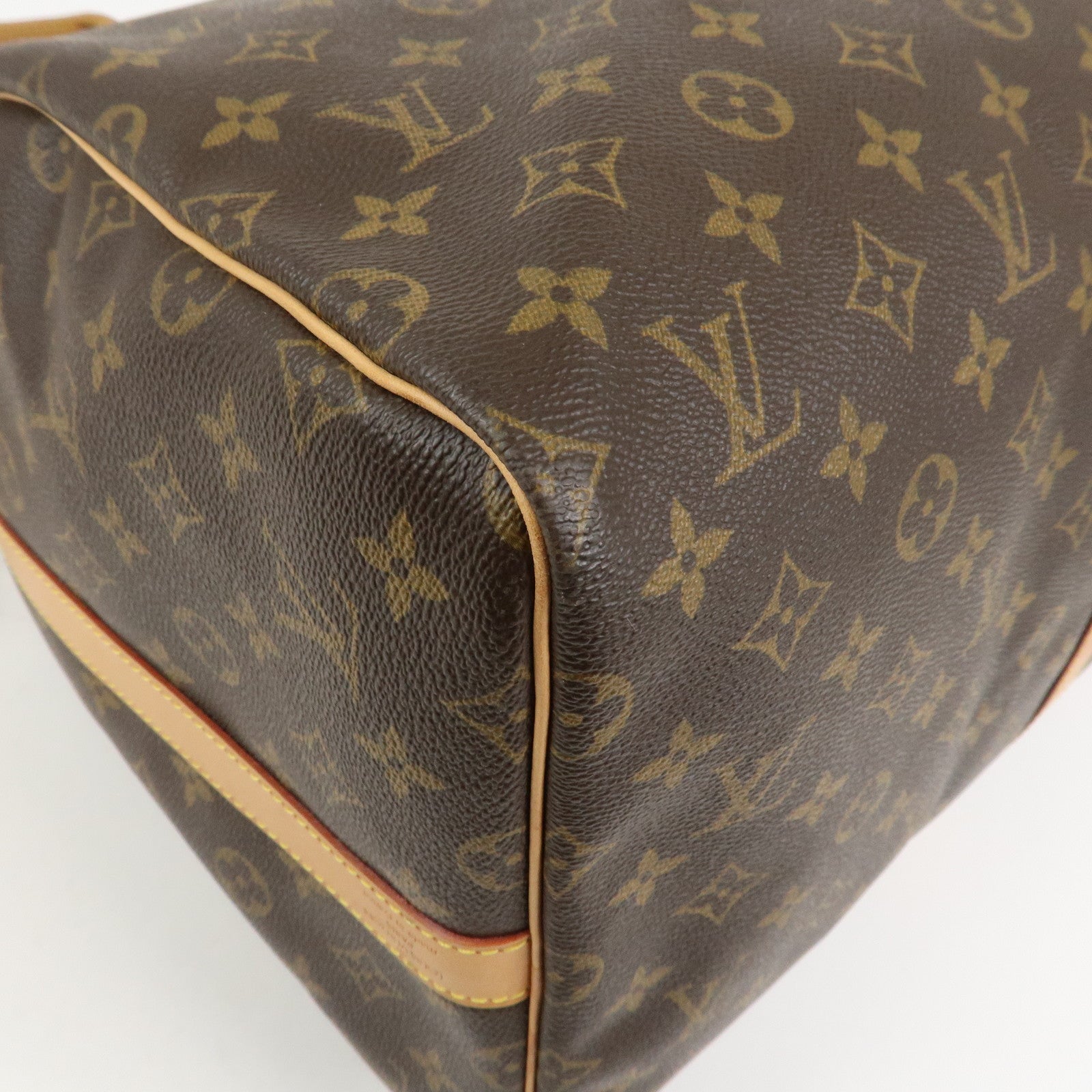 Louis Vuitton Monogram Keep All Bandouliere 55 Boston Bag M41414