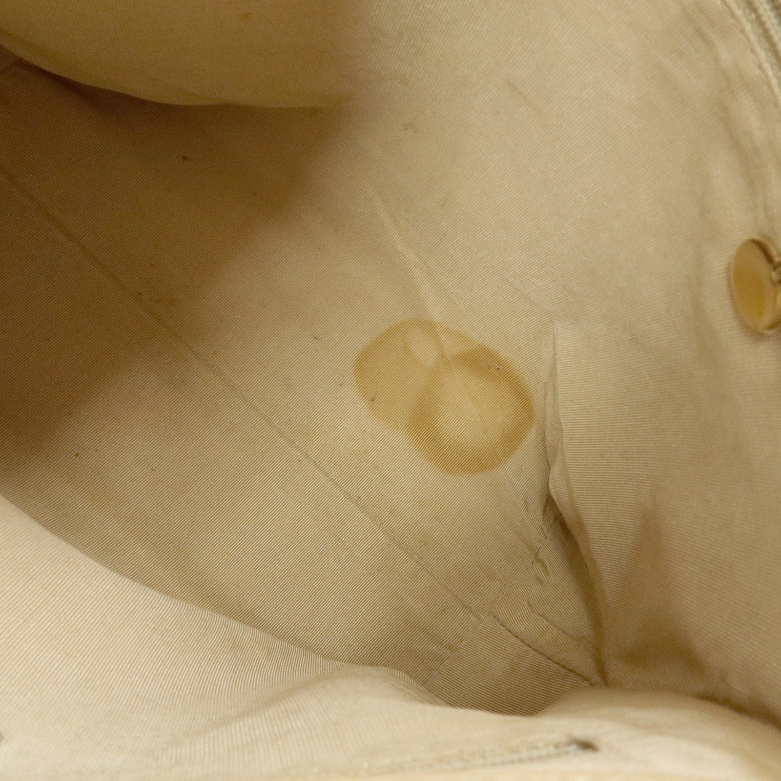 CHANEL COCO Mark Caviarskin Tote Bag Shoulder Bag Hand Bag Beige