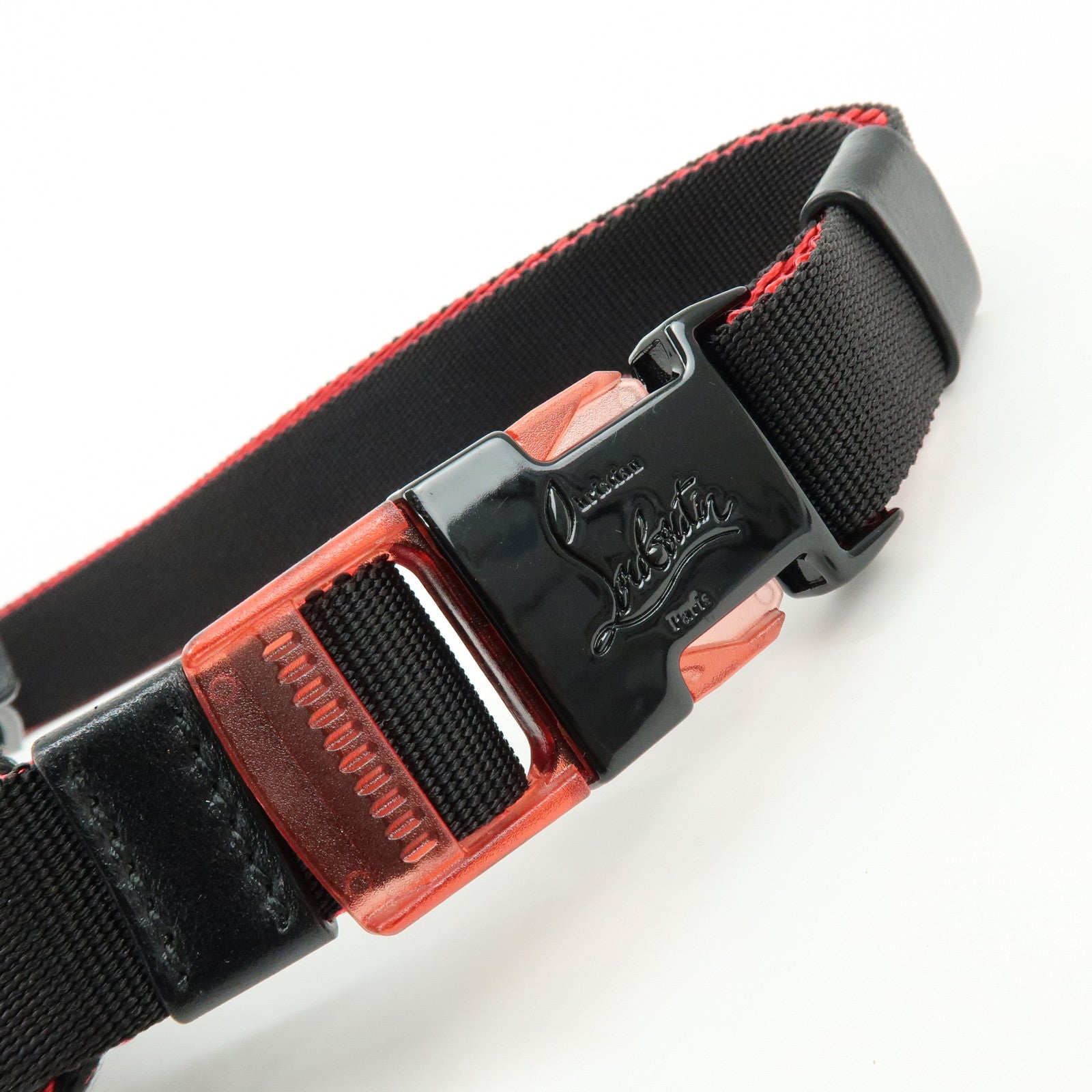 Christian Louboutin Paris New York City Nylon Canvas Waist Bag