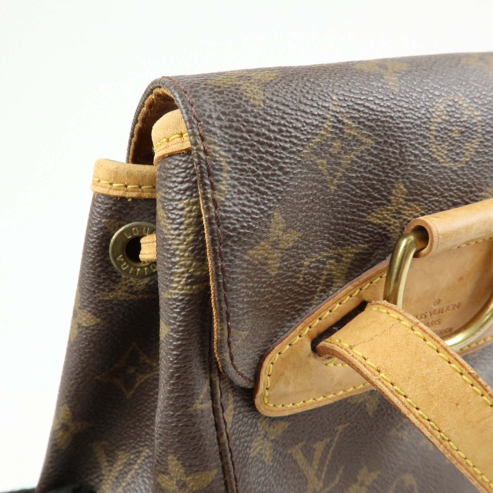 Louis Vuitton Monogram Montsouris MM Backpack Brown M51136