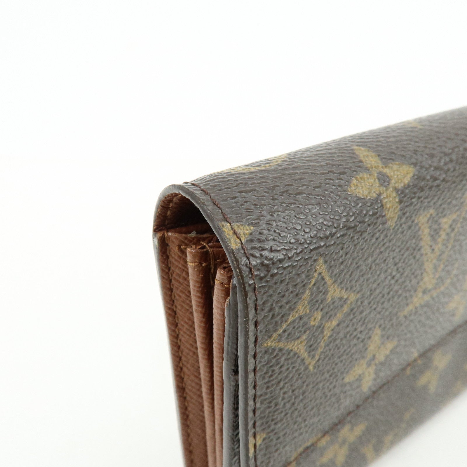 Louis Vuitton Monogram Porte Monnaie Credit Long Wallet M61726