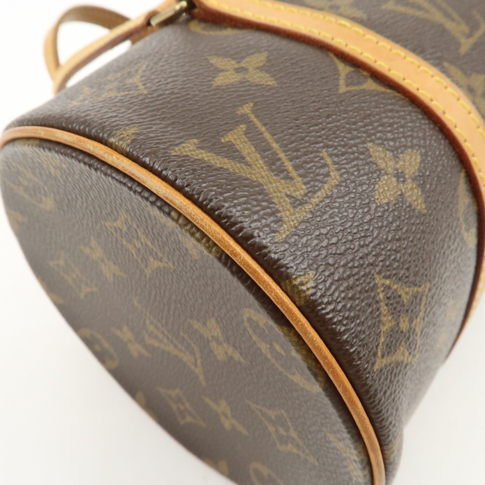 Louis Vuitton Monogram Papillon 26 Hand Bag Brown M51386