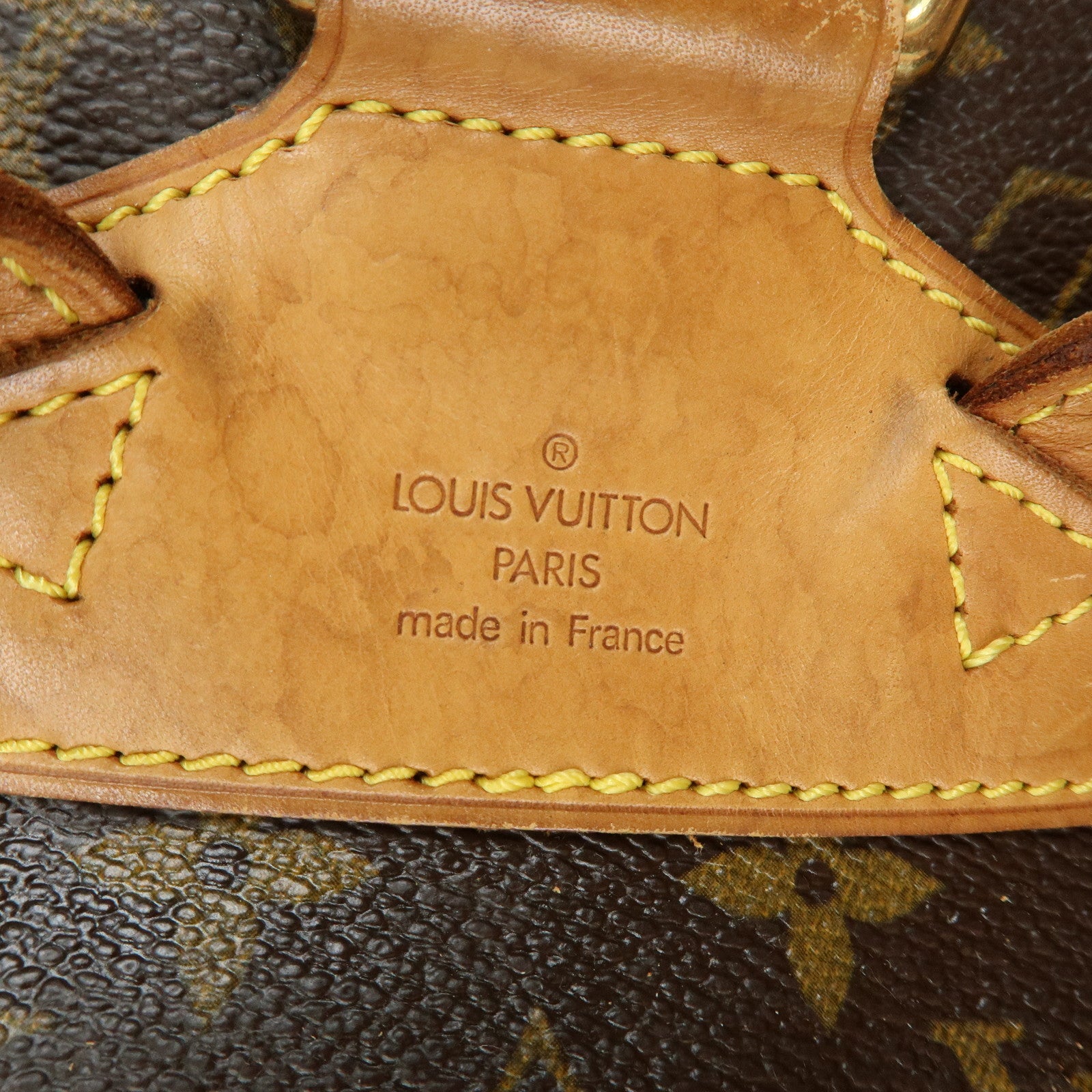 Louis Vuitton Monogram Montsouris MM Backpack Rucksack Brown M51136