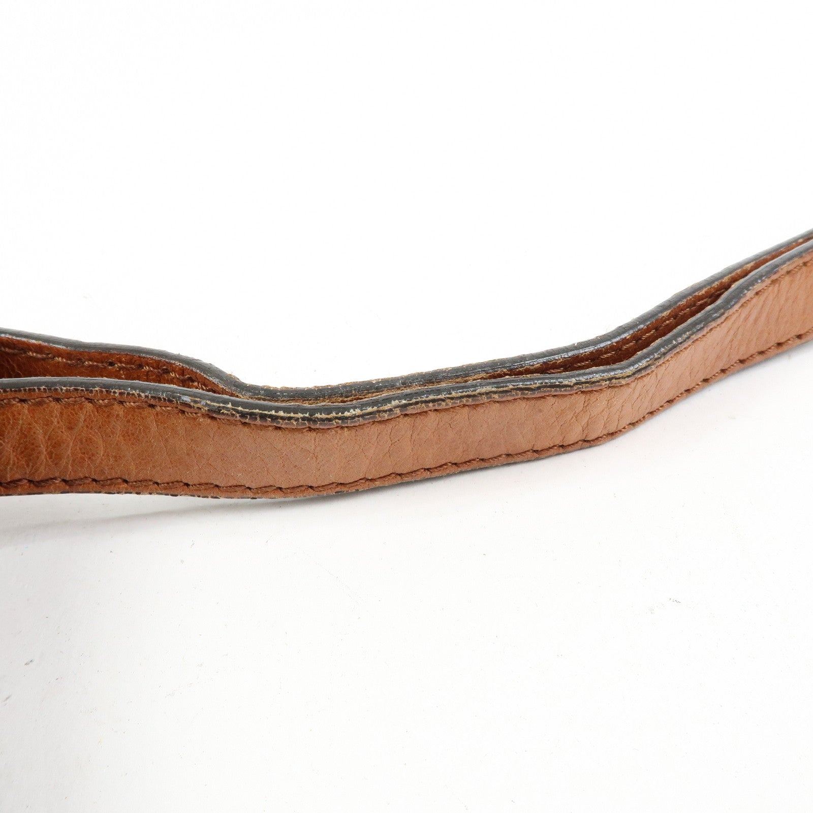 Chloe Harley Canvas Leather Shoulder Bag Crossbody Bag Beige Brown