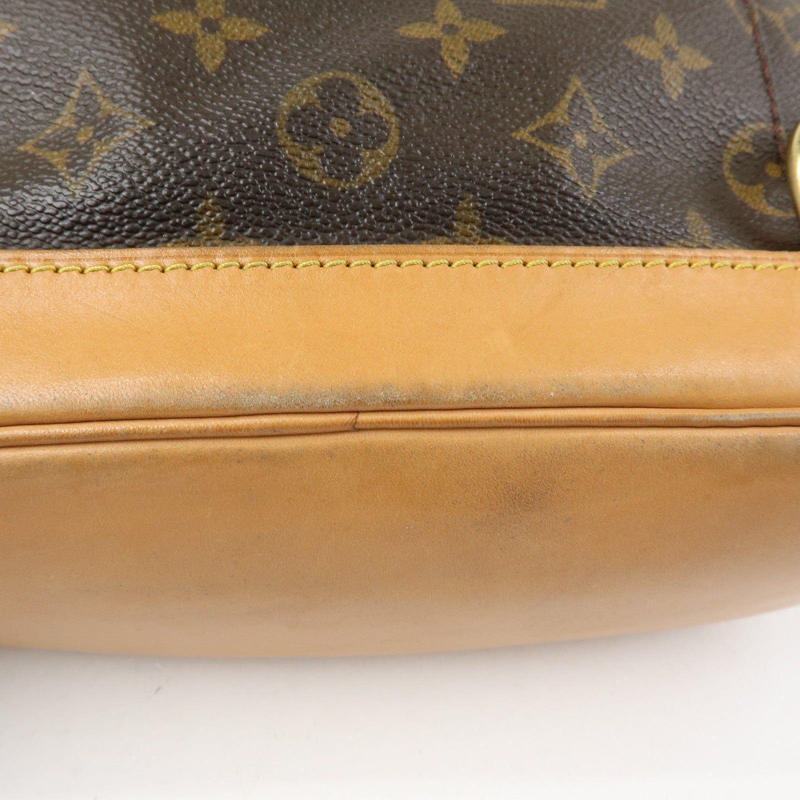 Louis Vuitton Monogram Montsouris MM Backpack Rucksack Brown M51136