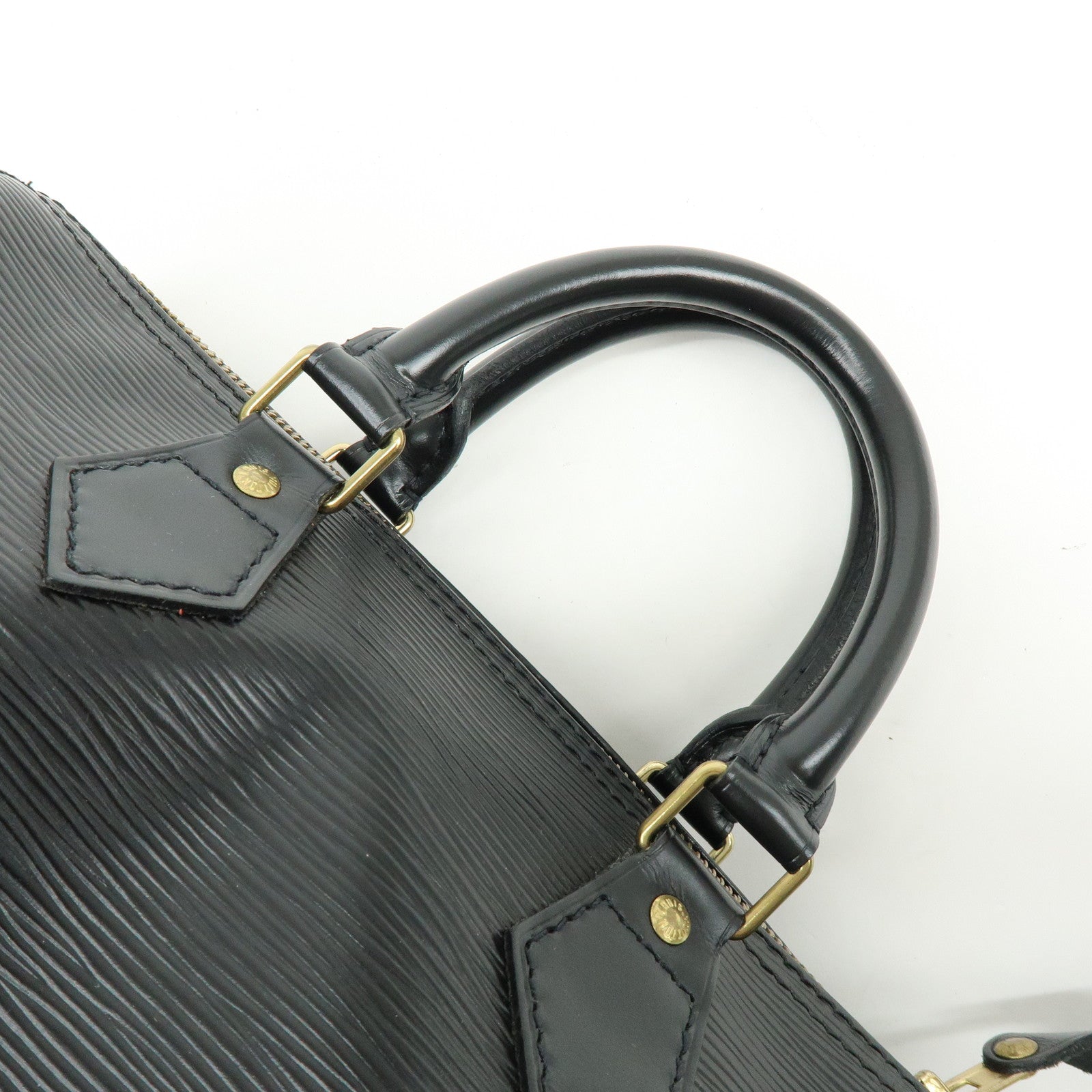 Louis Vuitton Epi Speedy 25 Hand Bag Boston Bag Noir M59032