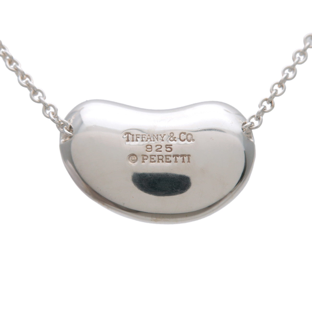 Tiffany & Co Bean Necklace Large SV925 Silver