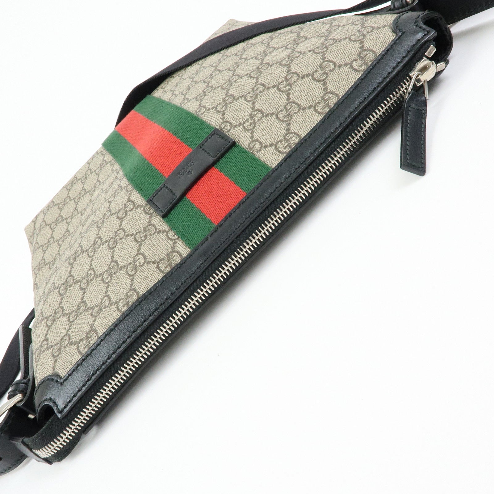 GUCCI Sherry GG Supreme Shoulder Bag Crossbody Bag Beige 387111